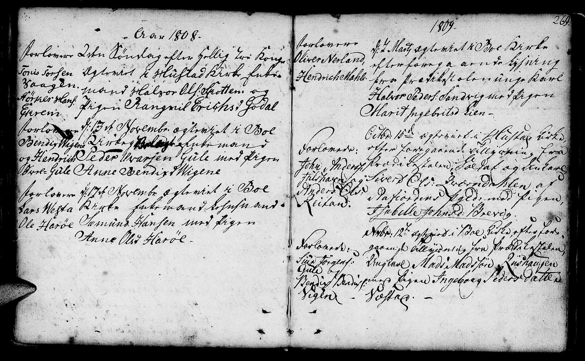 Ministerialprotokoller, klokkerbøker og fødselsregistre - Møre og Romsdal, AV/SAT-A-1454/566/L0761: Parish register (official) no. 566A02 /1, 1767-1817, p. 269