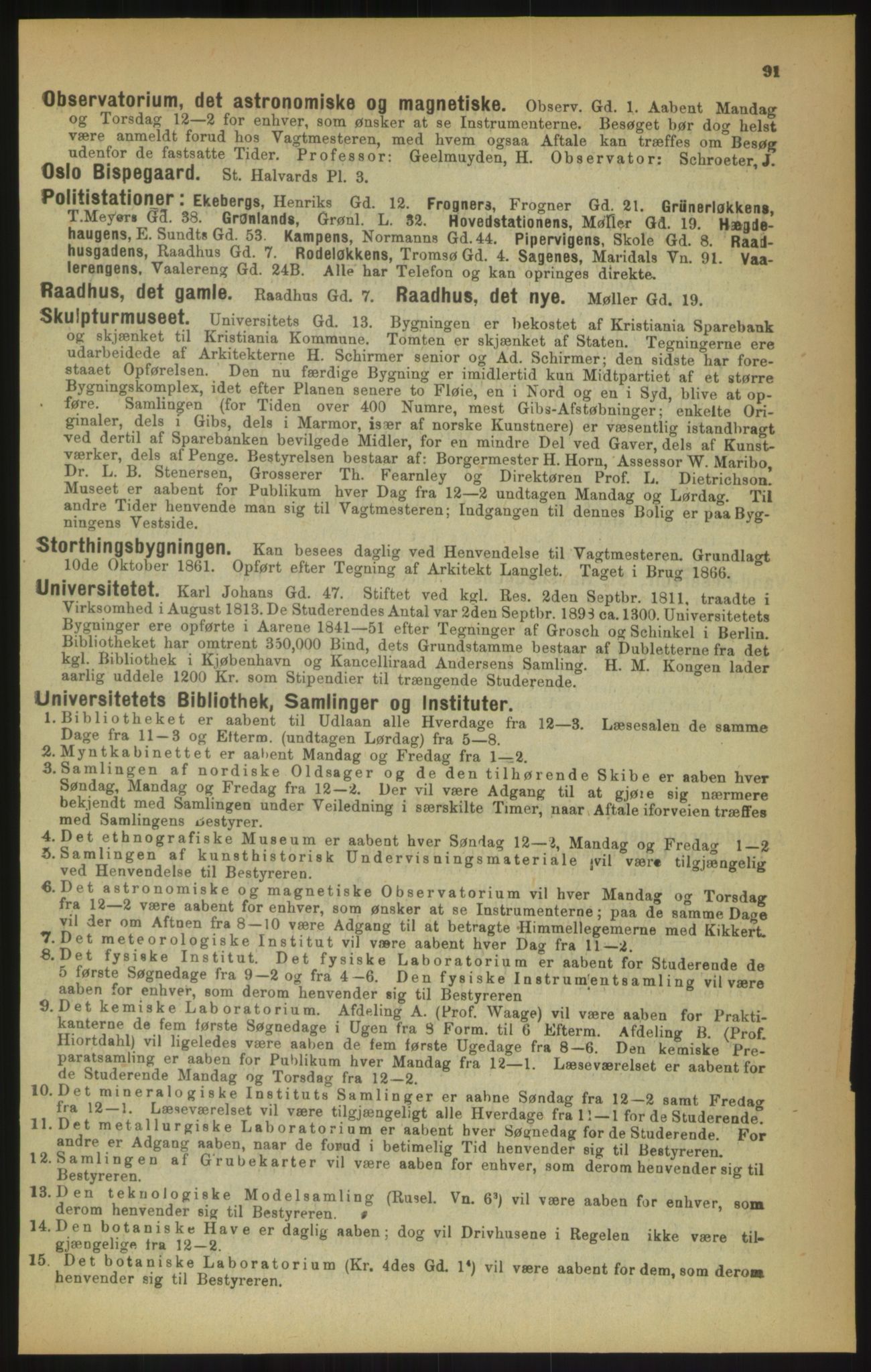 Kristiania/Oslo adressebok, PUBL/-, 1900, p. 91