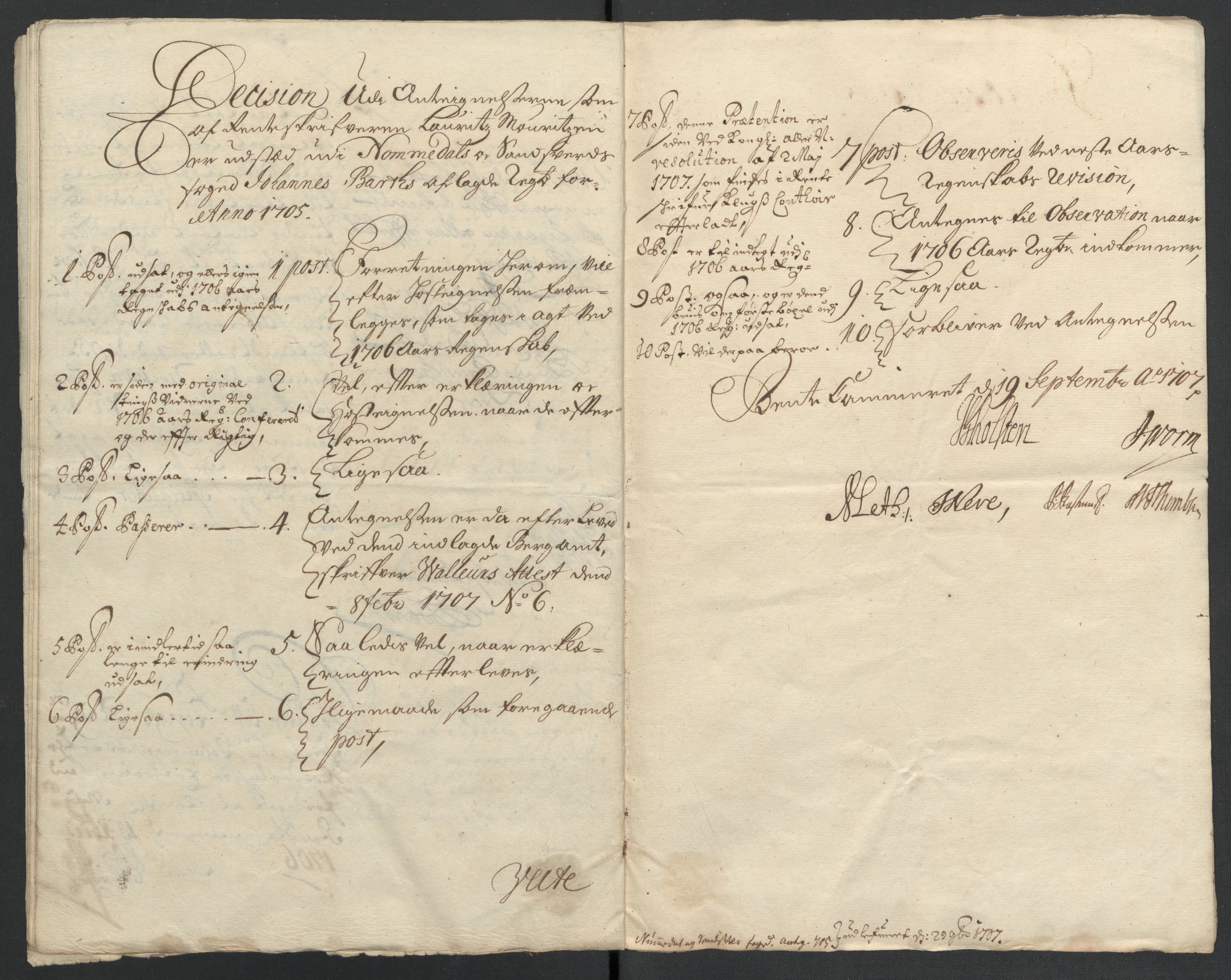 Rentekammeret inntil 1814, Reviderte regnskaper, Fogderegnskap, AV/RA-EA-4092/R24/L1583: Fogderegnskap Numedal og Sandsvær, 1705-1706, p. 184