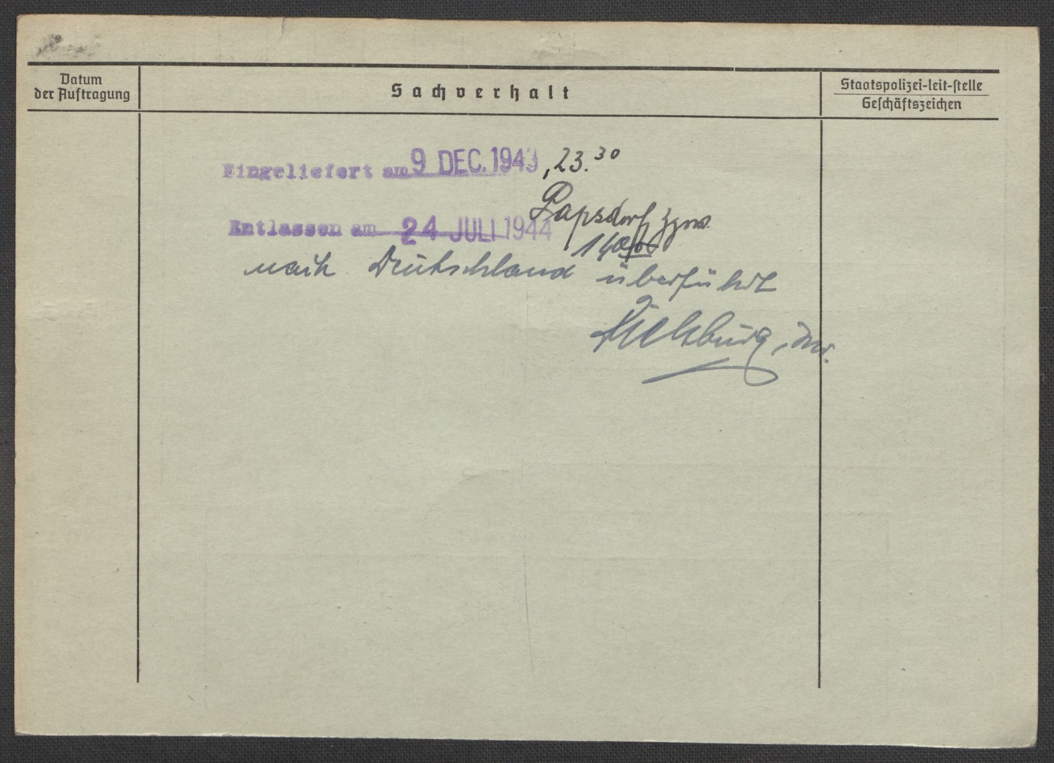 Befehlshaber der Sicherheitspolizei und des SD, AV/RA-RAFA-5969/E/Ea/Eaa/L0003: Register over norske fanger i Møllergata 19: Eng-Hag, 1940-1945, p. 503