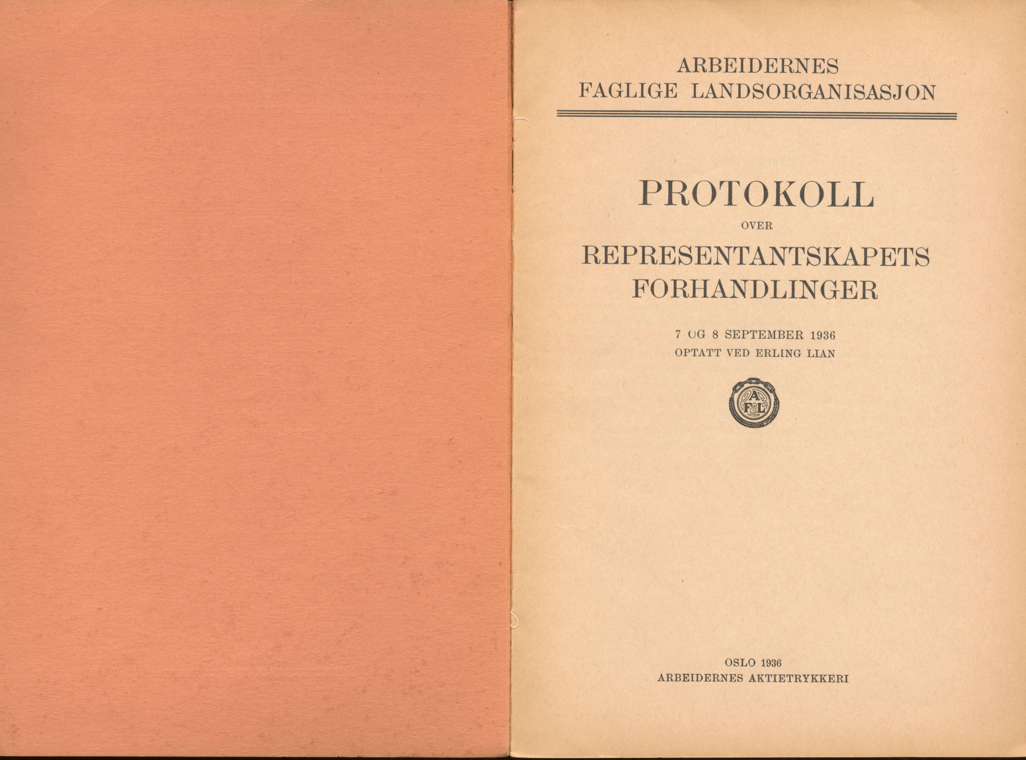 Landsorganisasjonen i Norge, AAB/ARK-1579, 1911-1953, p. 191