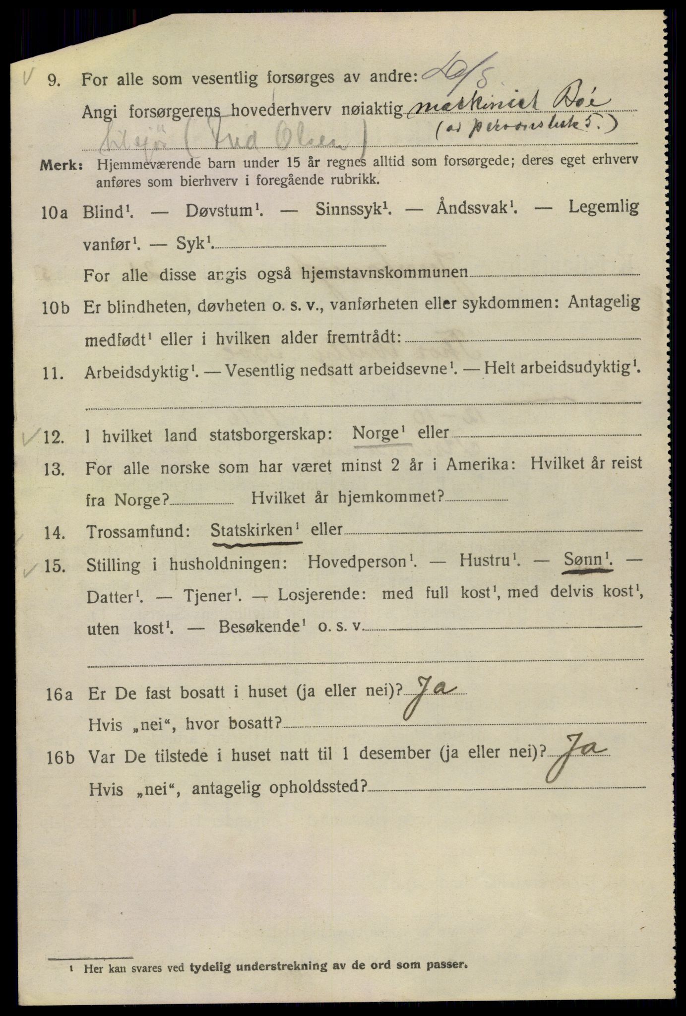 SAO, 1920 census for Kristiania, 1920, p. 323242