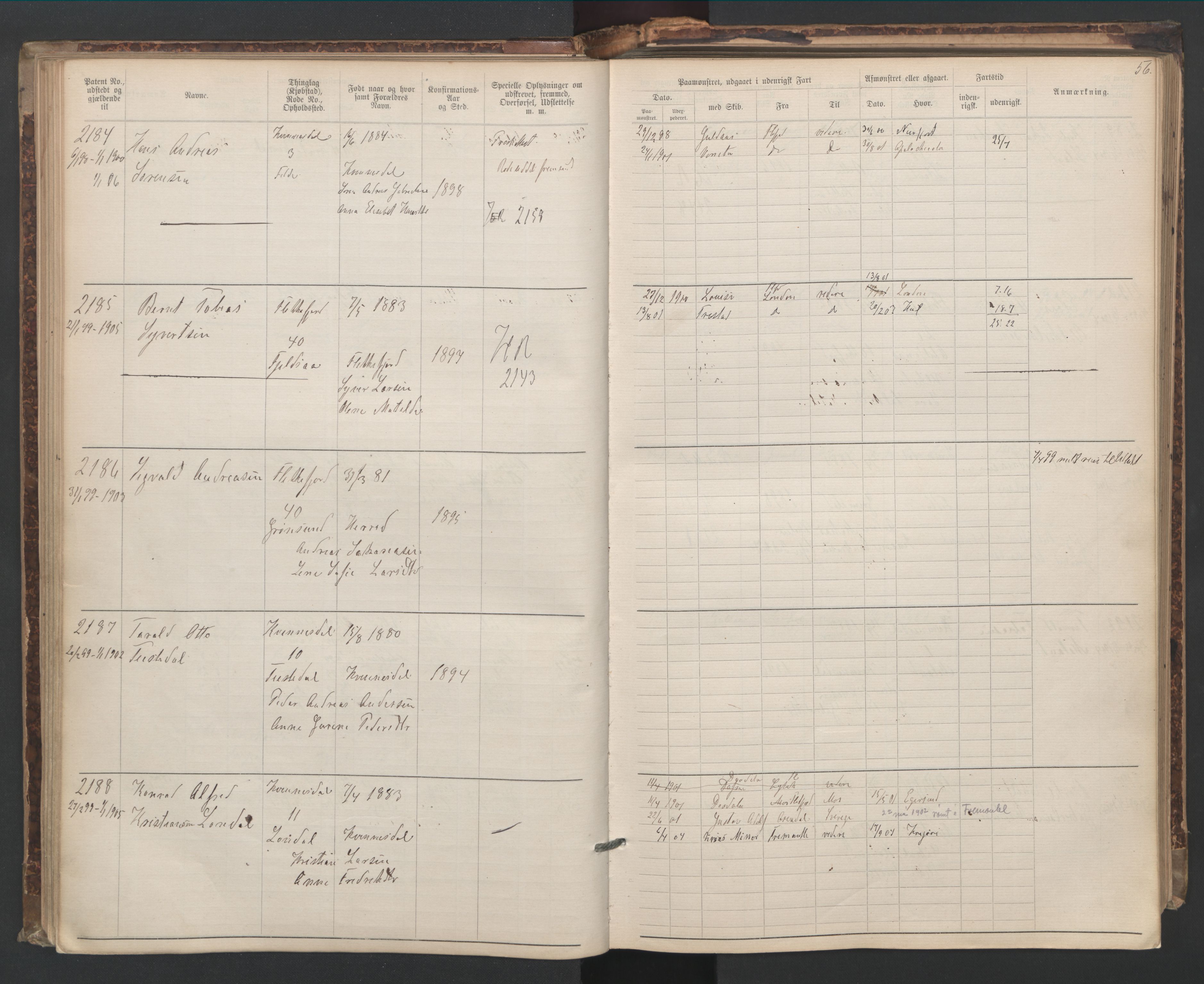 Flekkefjord mønstringskrets, AV/SAK-2031-0018/F/Fa/L0006: Annotasjonsrulle nr 1916-2964 med register, Æ-3, 1891-1948, p. 86