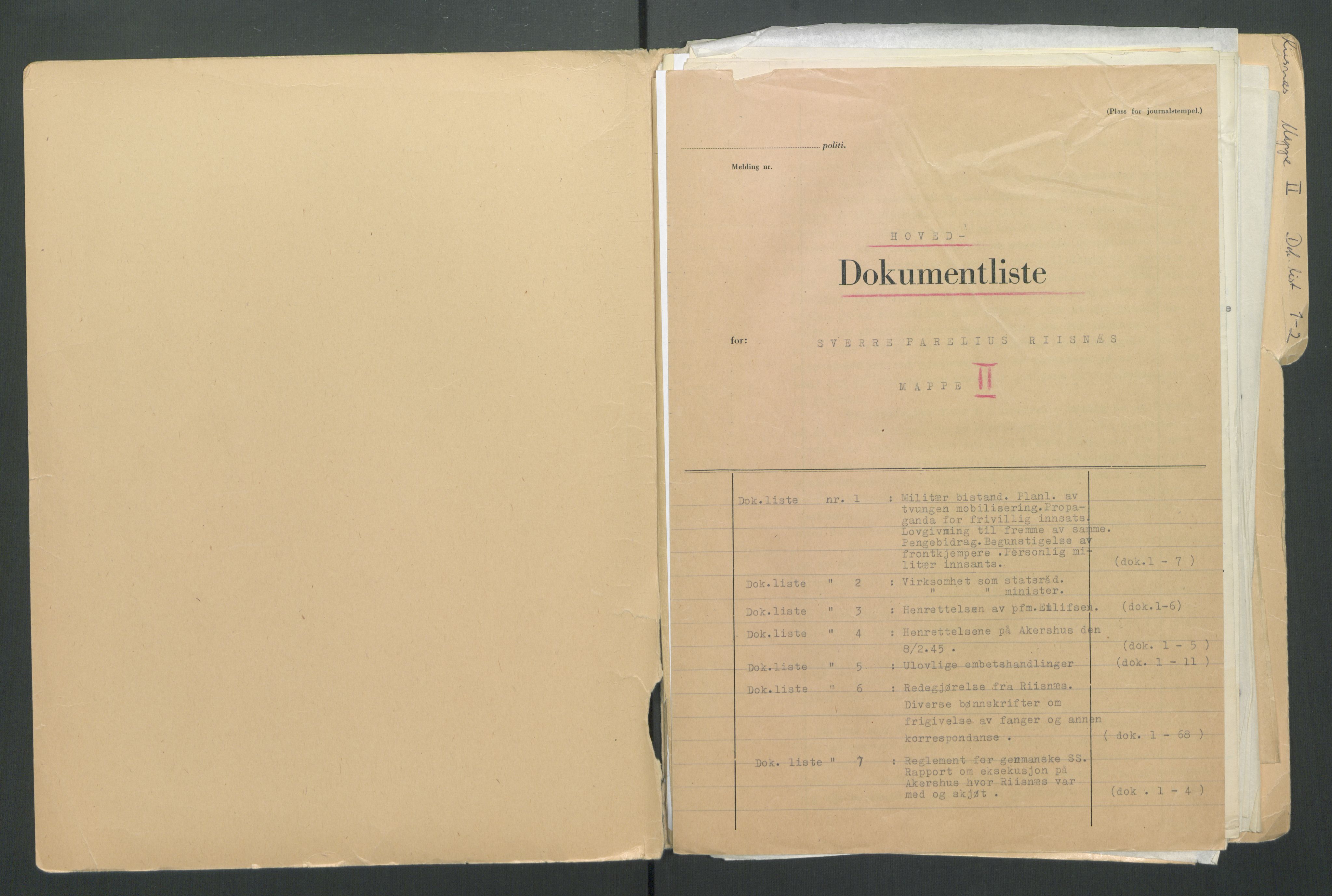 Landssvikarkivet, Oslo politikammer, RA/S-3138-01/D/Di/L0001: Anr. 1559, 1945-1947, p. 659