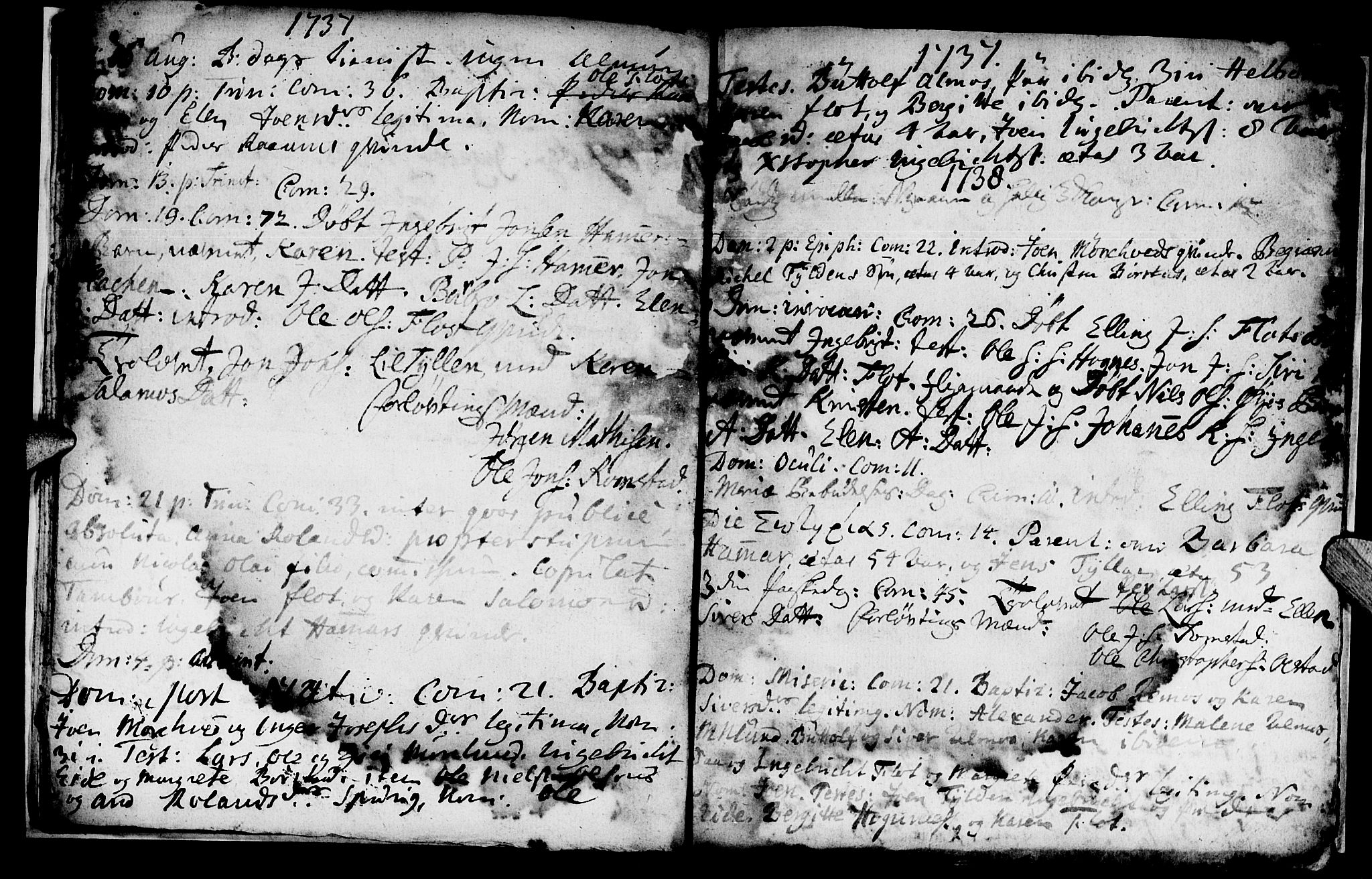 Ministerialprotokoller, klokkerbøker og fødselsregistre - Nord-Trøndelag, SAT/A-1458/765/L0560: Parish register (official) no. 765A01, 1706-1748, p. 20
