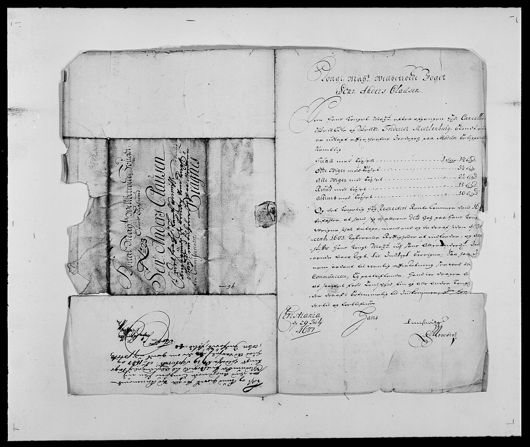 Rentekammeret inntil 1814, Reviderte regnskaper, Fogderegnskap, RA/EA-4092/R25/L1679: Fogderegnskap Buskerud, 1687-1688, p. 13