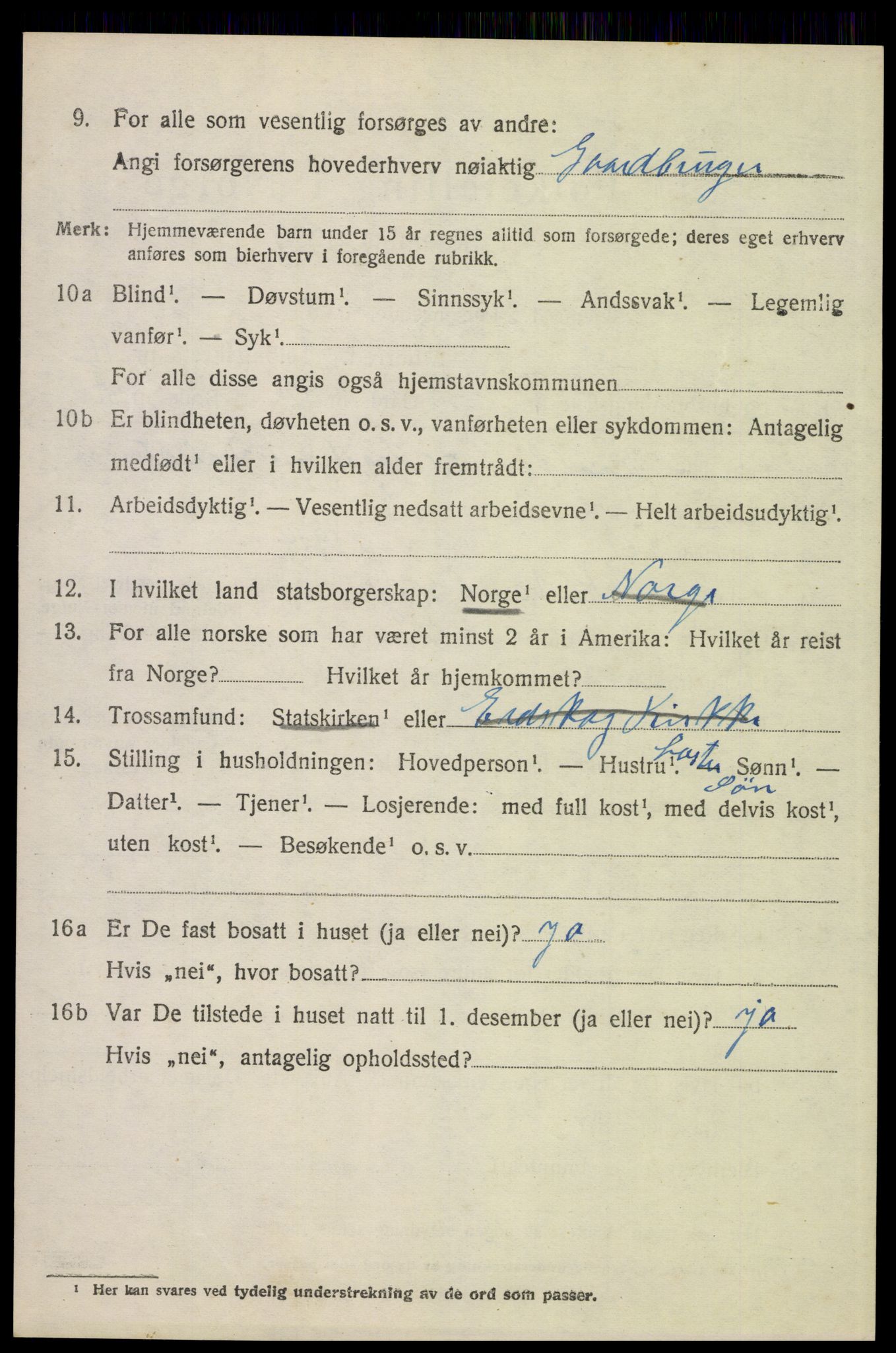 SAH, 1920 census for Eidskog, 1920, p. 11728