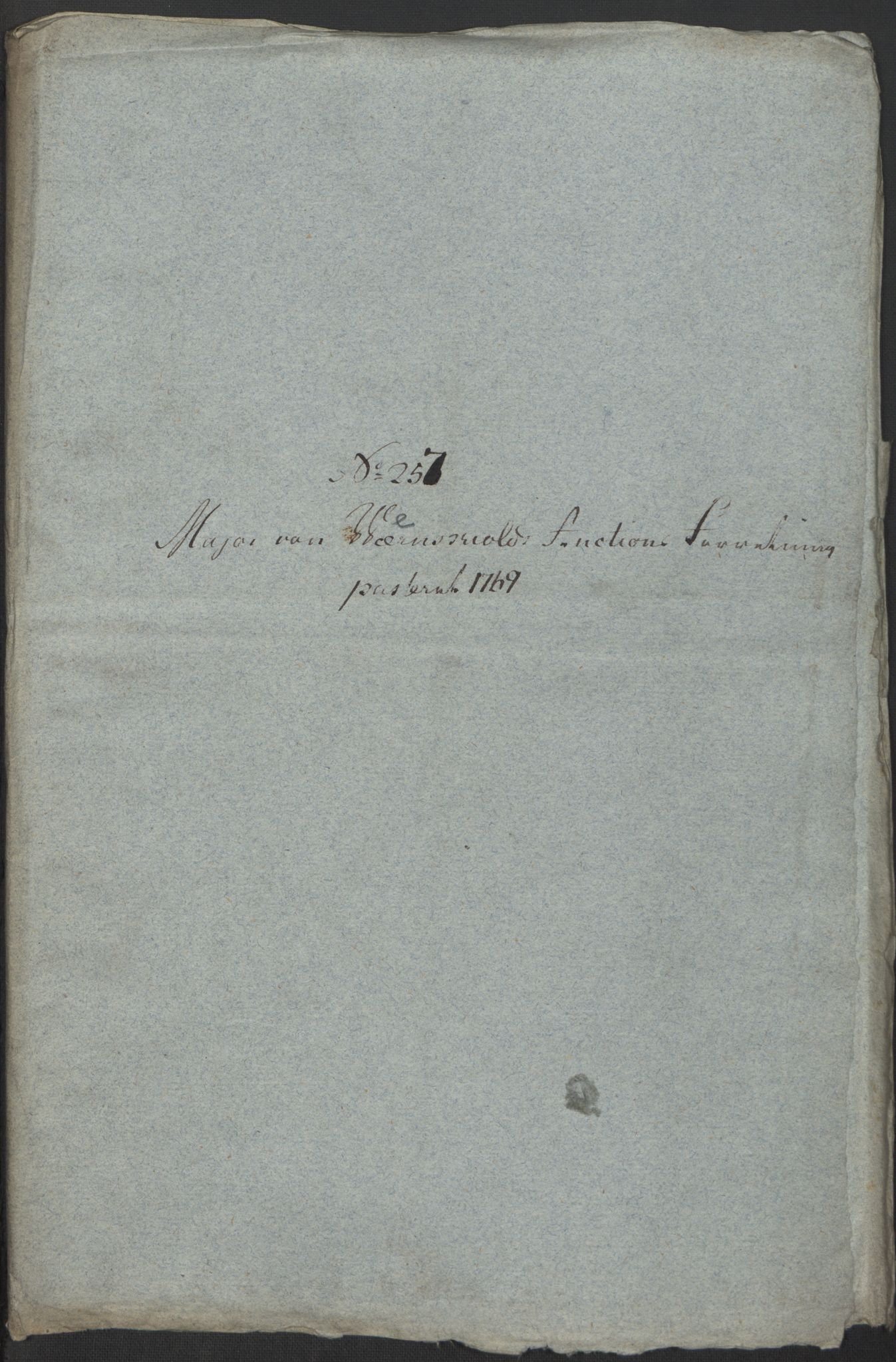 Forsvaret, Generalauditøren, RA/RAFA-1772/F/Fj/Fja/L0038: --, 1744-1821, p. 239