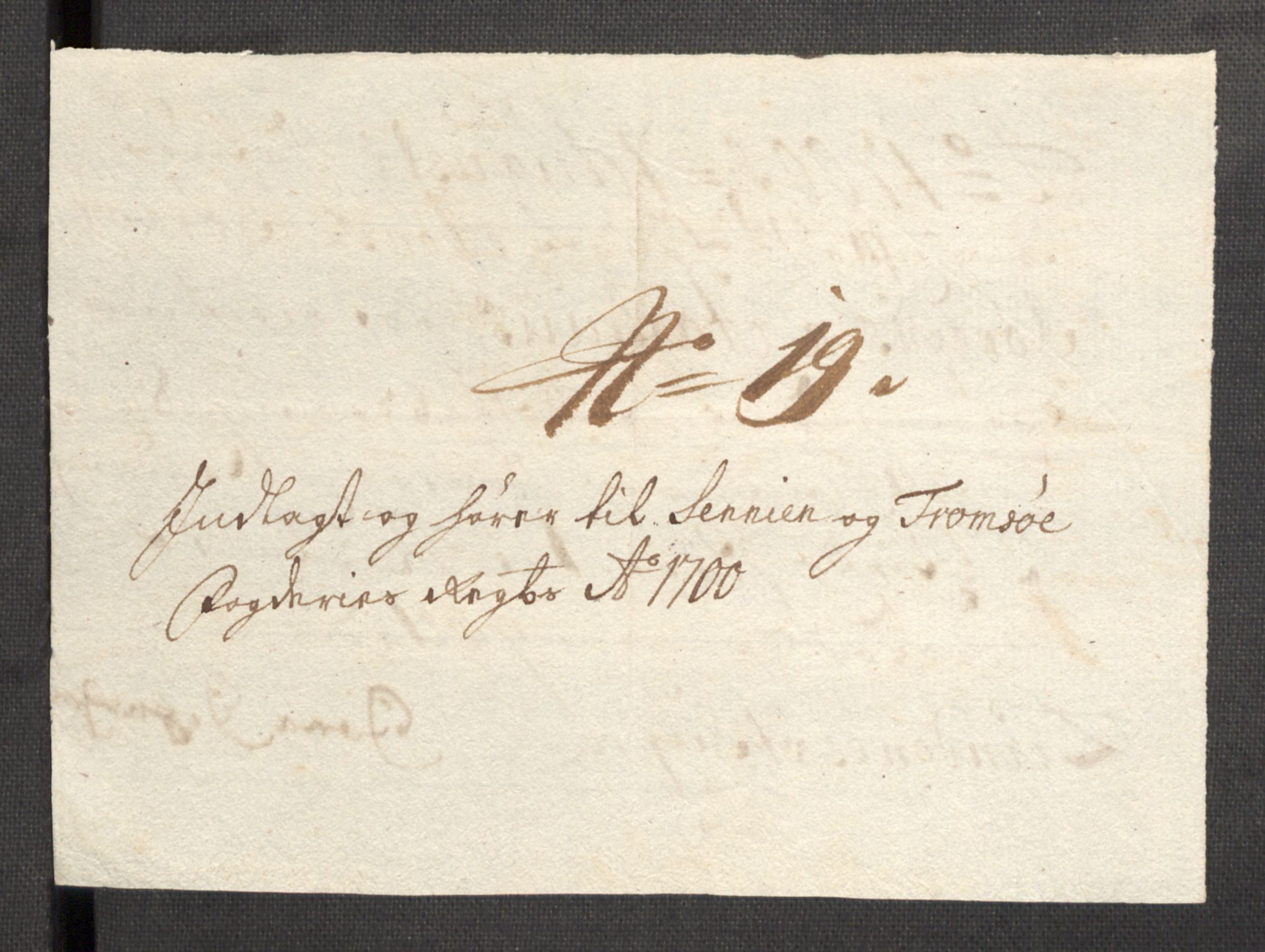 Rentekammeret inntil 1814, Reviderte regnskaper, Fogderegnskap, AV/RA-EA-4092/R68/L4755: Fogderegnskap Senja og Troms, 1700-1704, p. 94