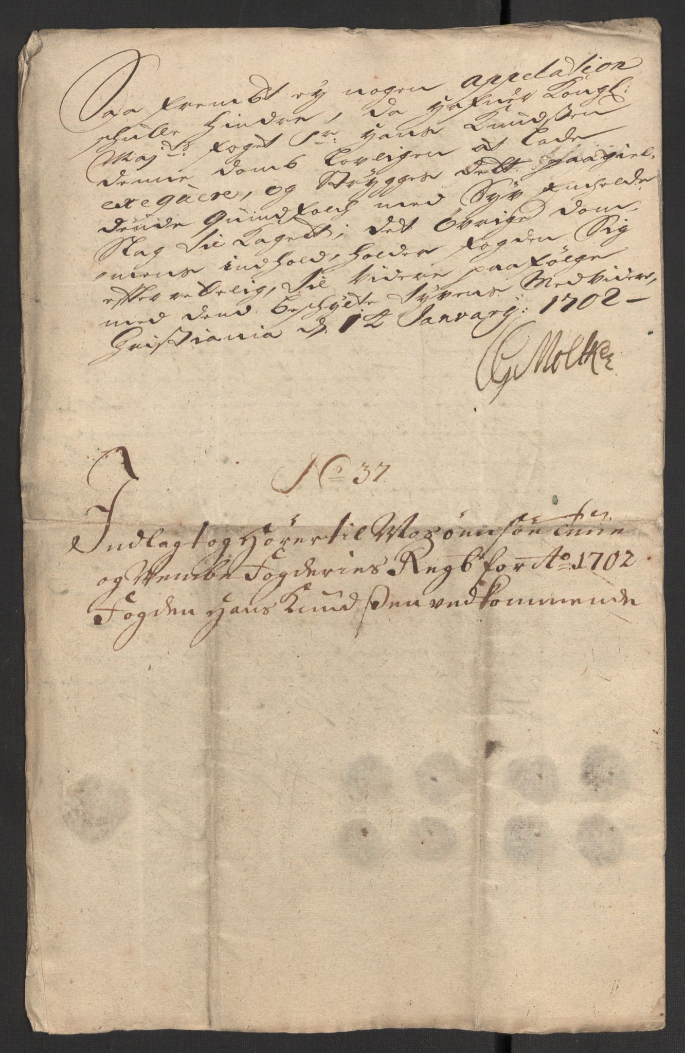 Rentekammeret inntil 1814, Reviderte regnskaper, Fogderegnskap, RA/EA-4092/R04/L0131: Fogderegnskap Moss, Onsøy, Tune, Veme og Åbygge, 1702, p. 246