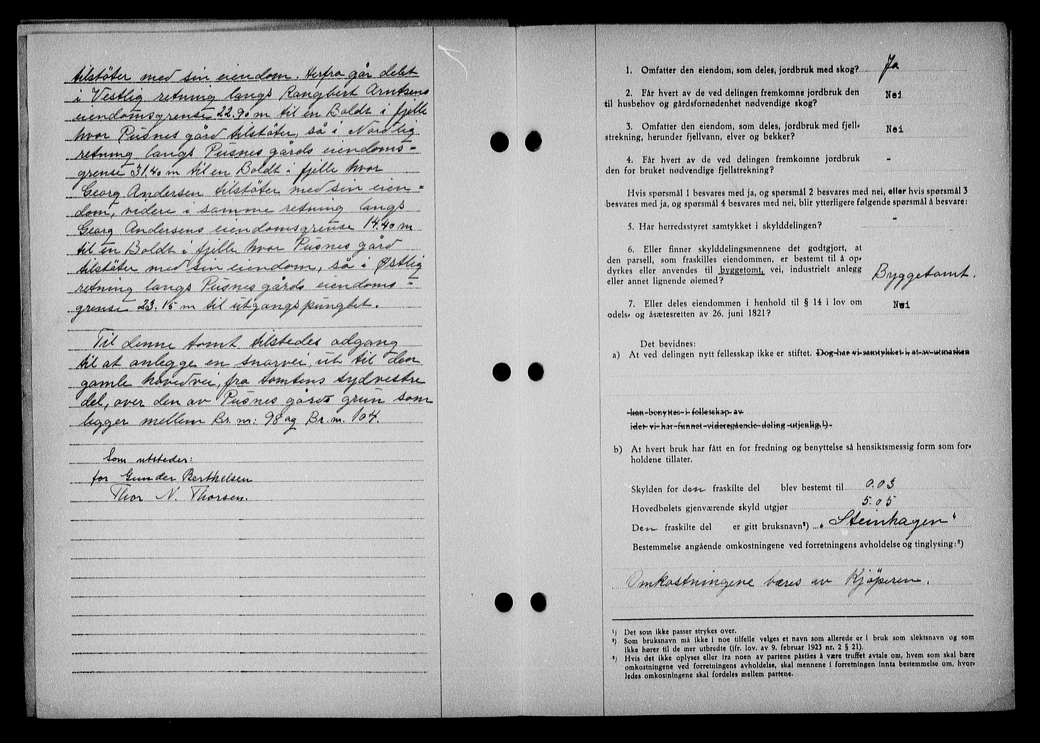 Nedenes sorenskriveri, SAK/1221-0006/G/Gb/Gba/L0049: Mortgage book no. A-III, 1941-1942, Diary no: : 965/1942