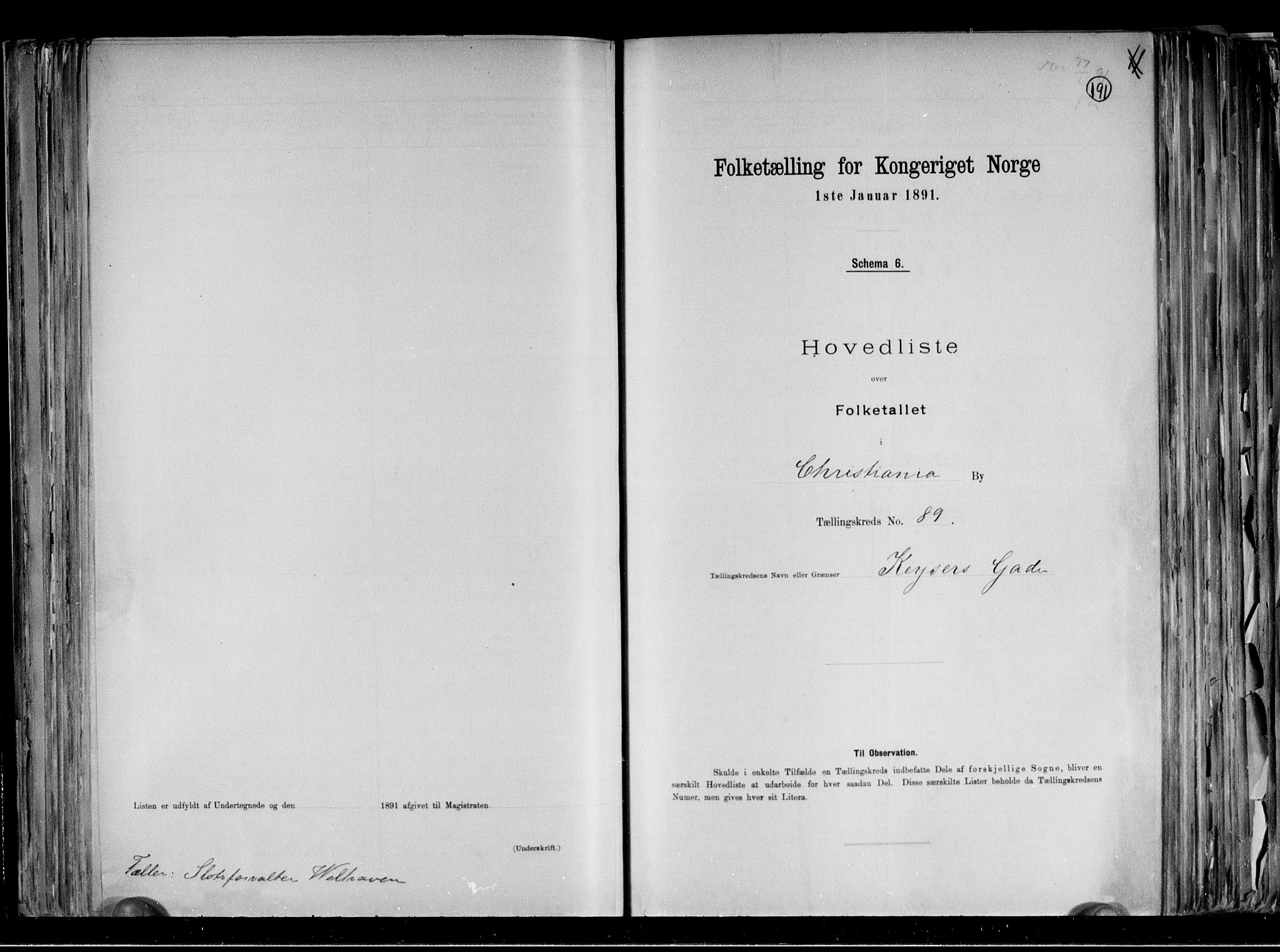 RA, 1891 census for 0301 Kristiania, 1891, p. 38177