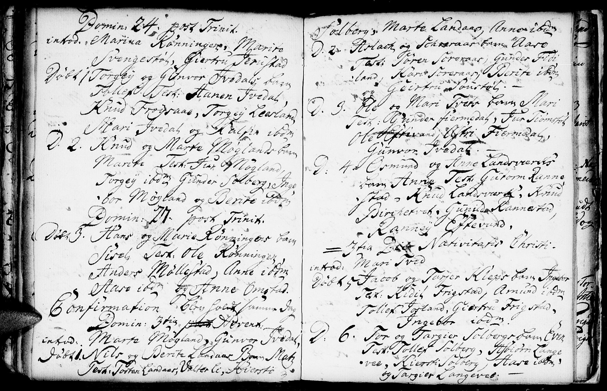 Evje sokneprestkontor, AV/SAK-1111-0008/F/Fa/Fac/L0001: Parish register (official) no. A 1, 1705-1764, p. 325-326