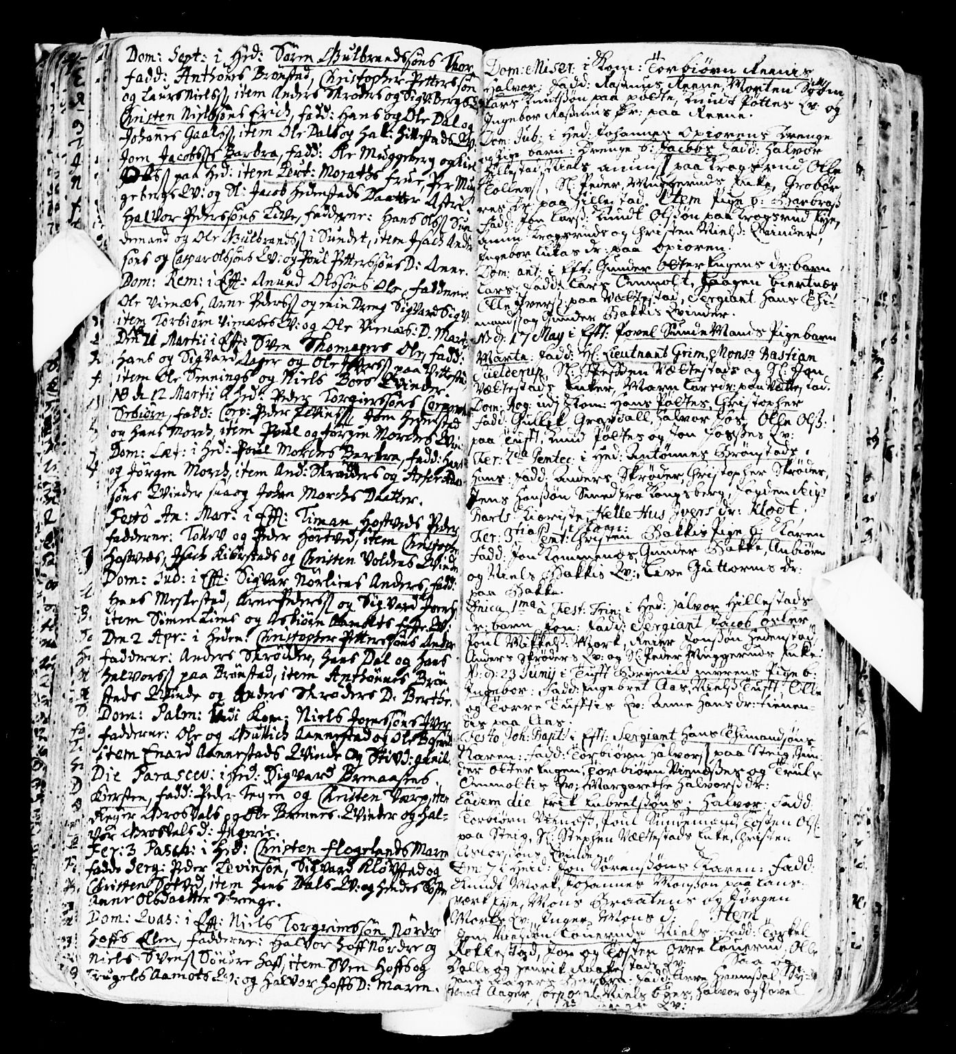 Sandsvær kirkebøker, SAKO/A-244/F/Fa/L0001: Parish register (official) no. I 1, 1665-1725, p. 90