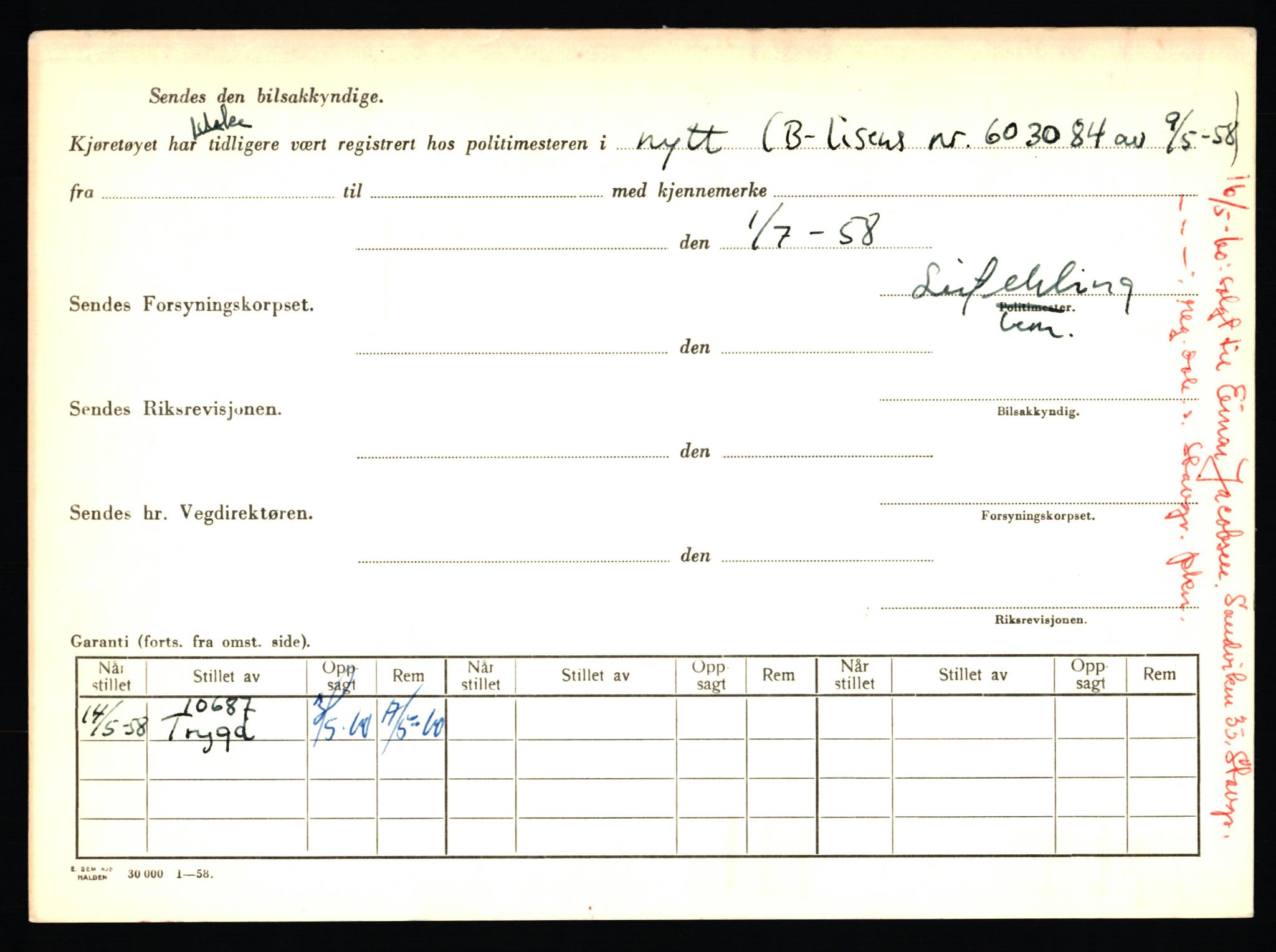 Stavanger trafikkstasjon, AV/SAST-A-101942/0/F/L0050: L-50600 - L-51299, 1930-1971, p. 328