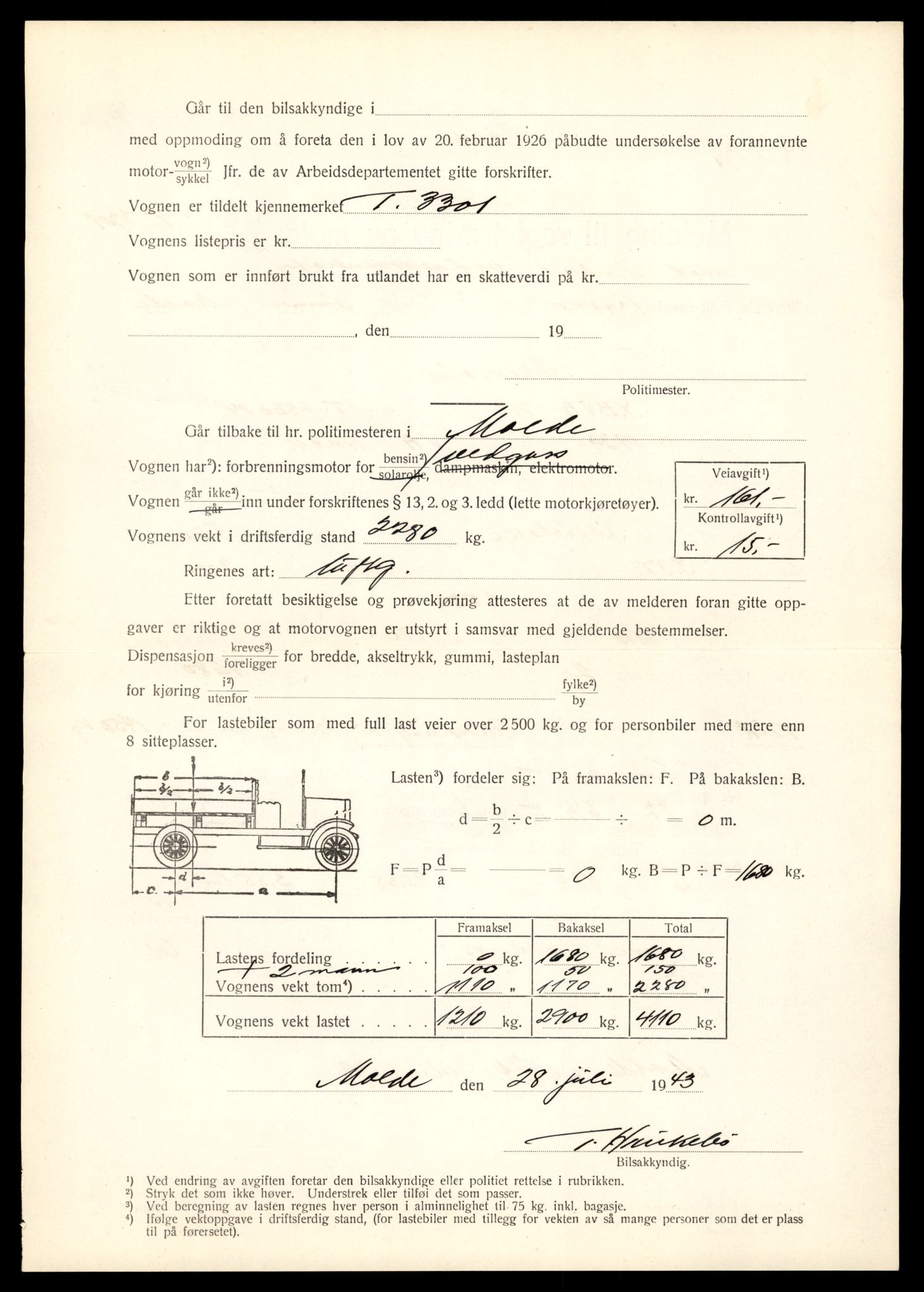 Møre og Romsdal vegkontor - Ålesund trafikkstasjon, AV/SAT-A-4099/F/Fe/L0035: Registreringskort for kjøretøy T 12653 - T 12829, 1927-1998, p. 1627