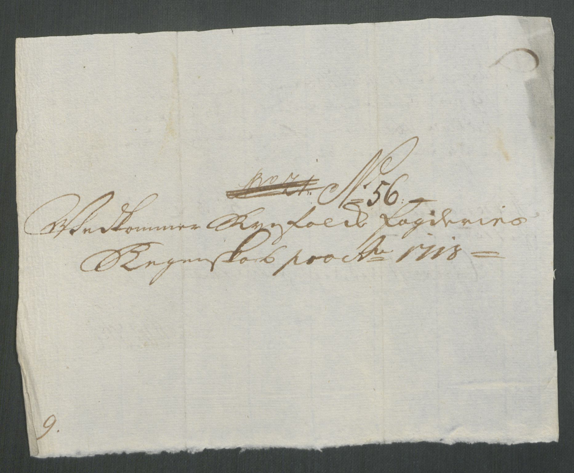 Rentekammeret inntil 1814, Reviderte regnskaper, Fogderegnskap, AV/RA-EA-4092/R47/L2871: Fogderegnskap Ryfylke, 1718, p. 301