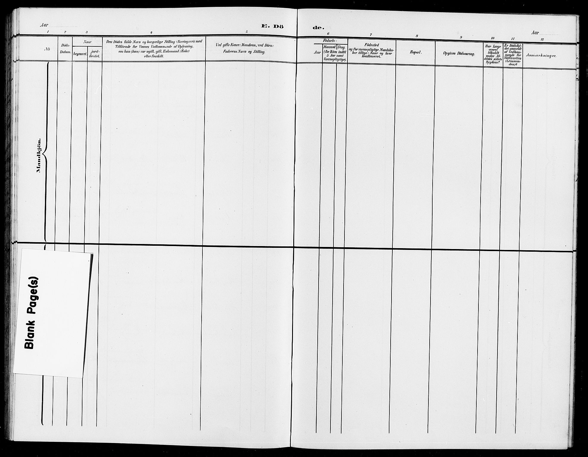 Onsøy prestekontor Kirkebøker, AV/SAO-A-10914/G/Ga/L0002: Parish register (copy) no. I 2, 1903-1909