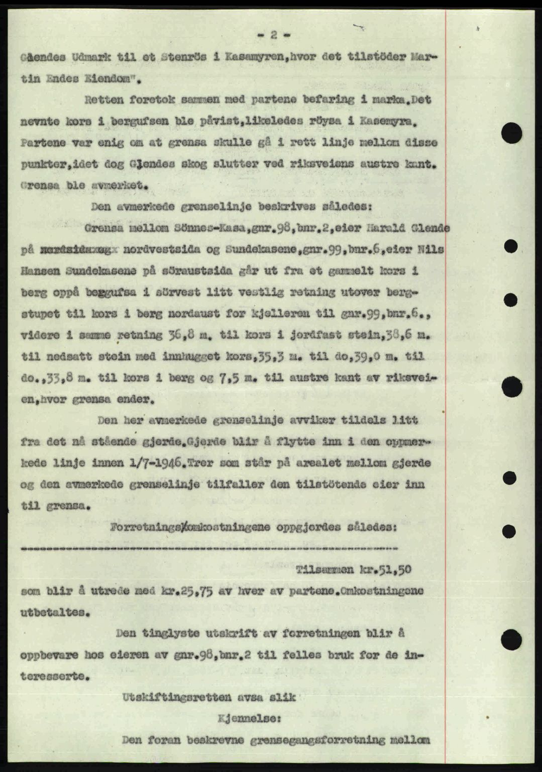 Idd og Marker sorenskriveri, AV/SAO-A-10283/G/Gb/Gbb/L0008: Mortgage book no. A8, 1946-1946, Diary no: : 33/1946