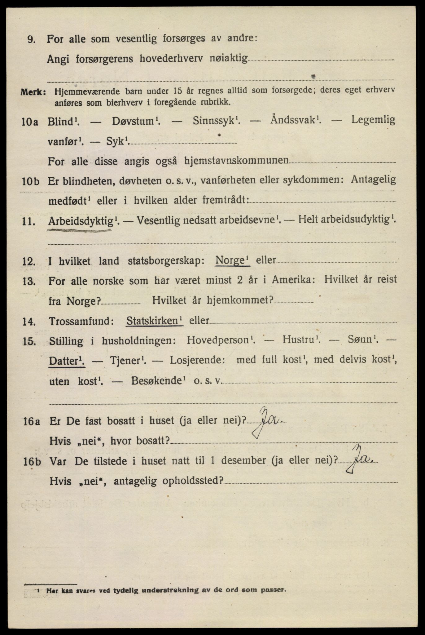 SAO, 1920 census for Sarpsborg, 1920, p. 10255