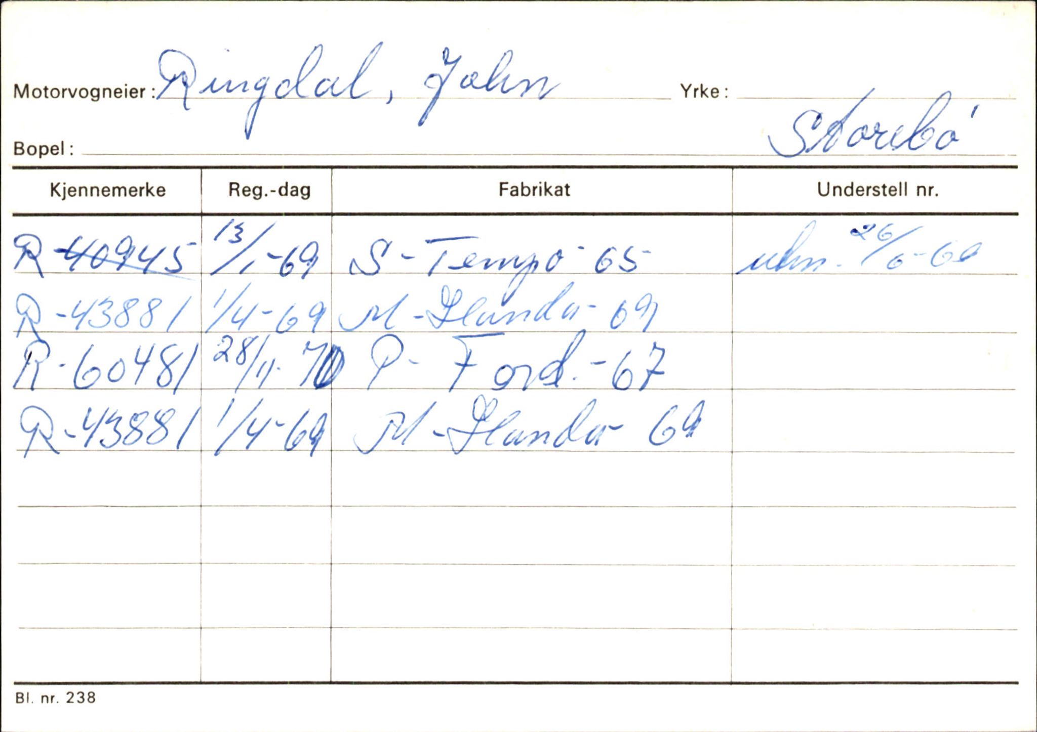 Statens vegvesen, Hordaland vegkontor, AV/SAB-A-5201/2/Ha/L0045: R-eierkort R, 1920-1971, p. 9