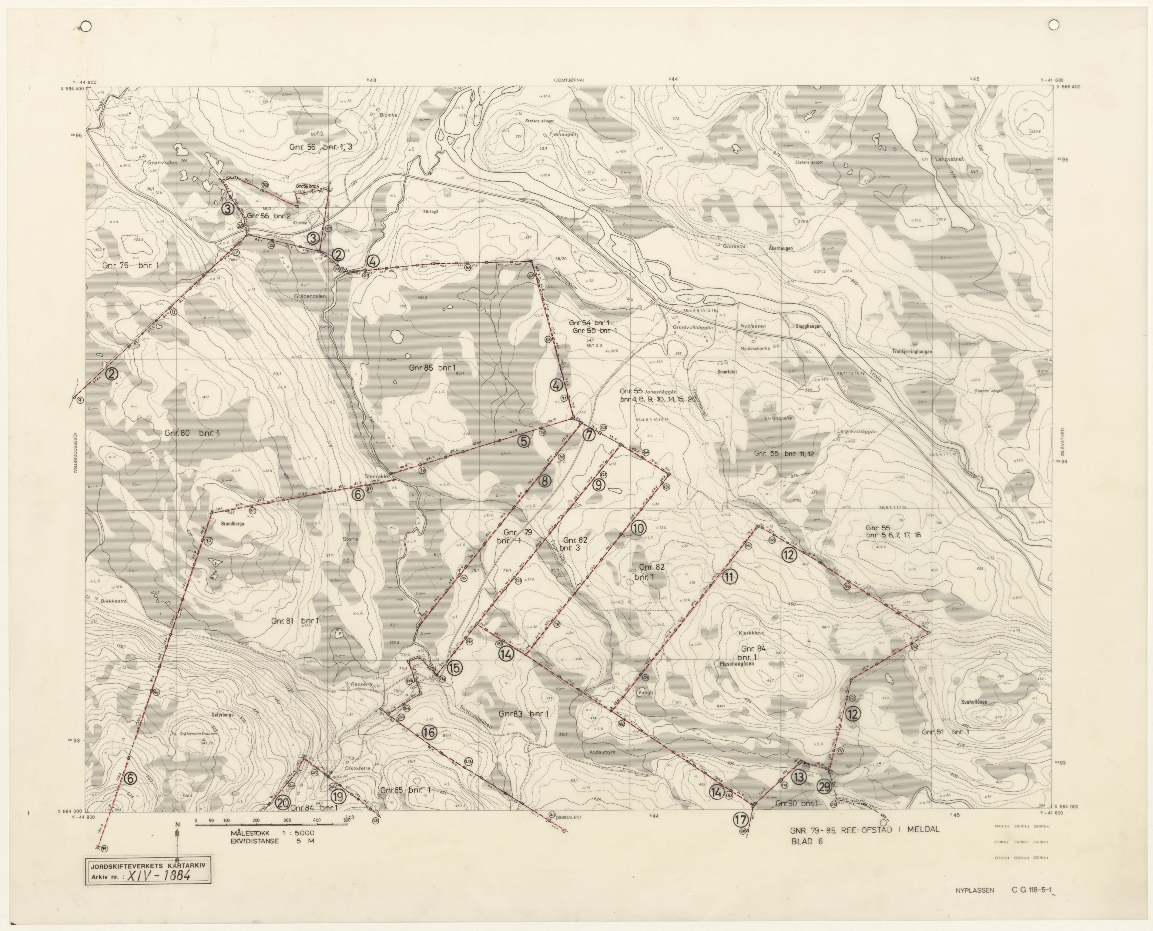 Jordskifteverkets kartarkiv, RA/S-3929/T, 1859-1988, p. 2957