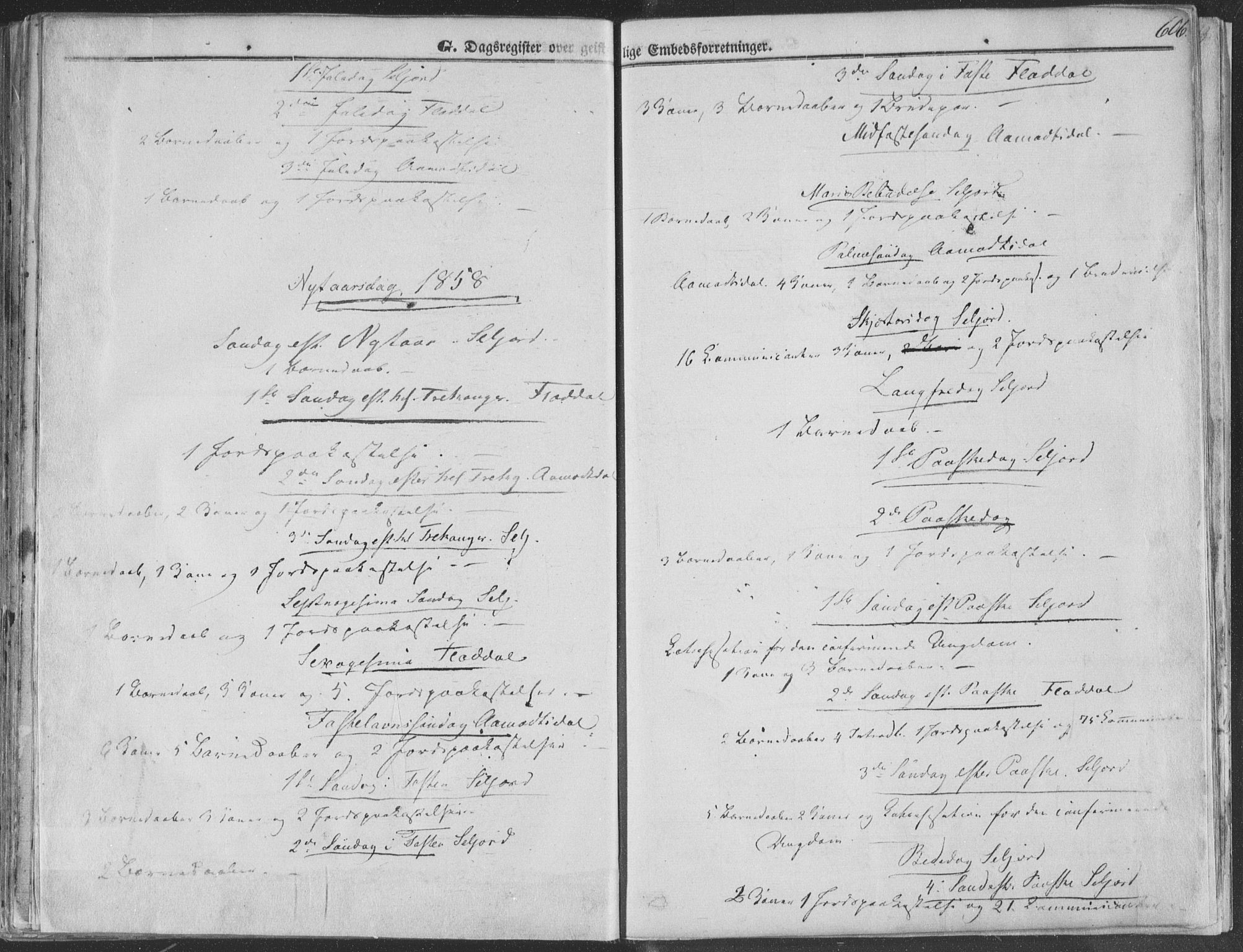 Seljord kirkebøker, SAKO/A-20/F/Fa/L012b: Parish register (official) no. I 12B, 1850-1865, p. 606