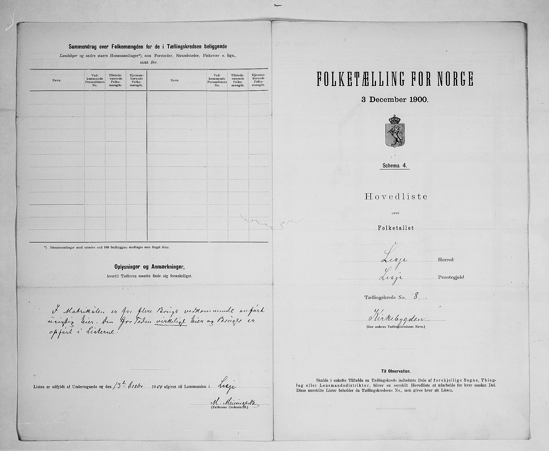 SAH, 1900 census for Lesja, 1900, p. 31