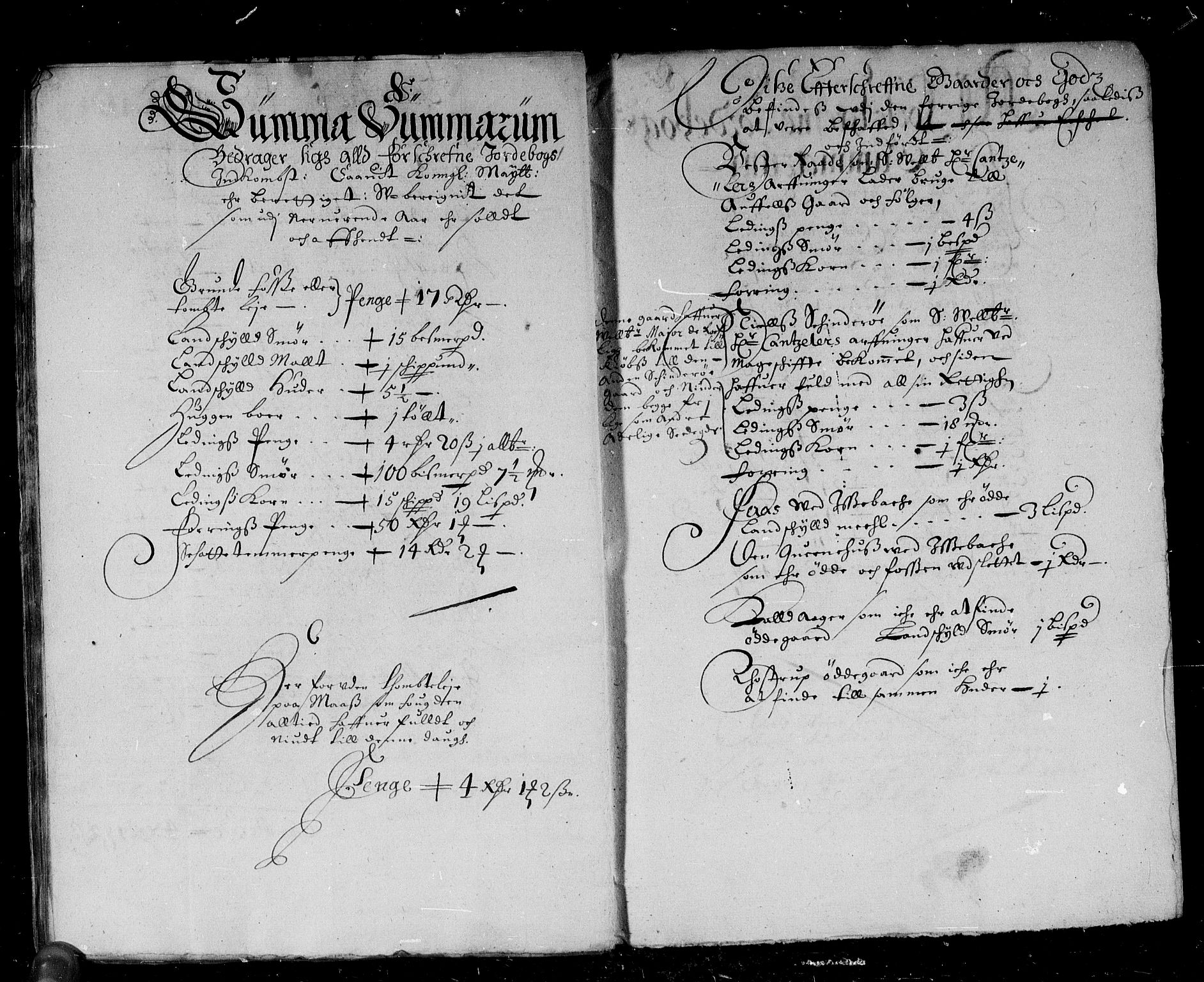 Rentekammeret inntil 1814, Reviderte regnskaper, Stiftamtstueregnskaper, Landkommissariatet på Akershus og Akershus stiftamt, AV/RA-EA-5869/R/Rb/L0039: Akershus stiftamt, 1666