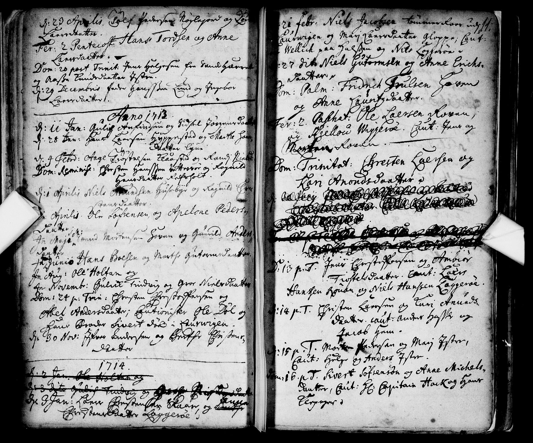 Tjølling kirkebøker, SAKO/A-60/F/Fa/L0001: Parish register (official) no. 1, 1670-1716, p. 11
