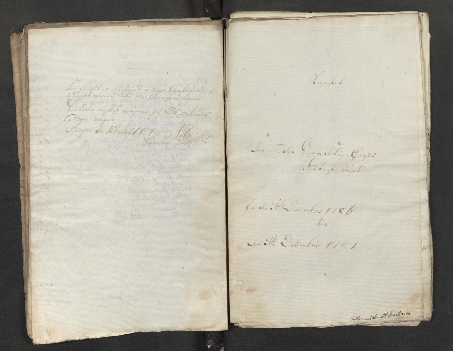 Overfattigkommisjonen i Bergen, AV/SAB-A-89001/H/L0098: Sognekommisjonens regnskaper, 1756-1798, p. 32