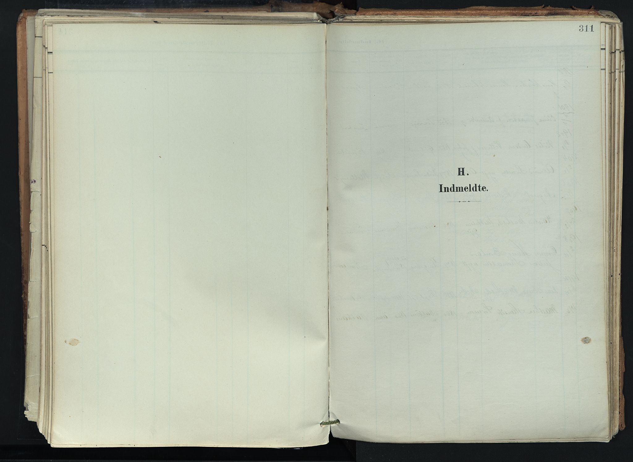 Brunlanes kirkebøker, SAKO/A-342/F/Fc/L0003: Parish register (official) no. III 3, 1900-1922, p. 311