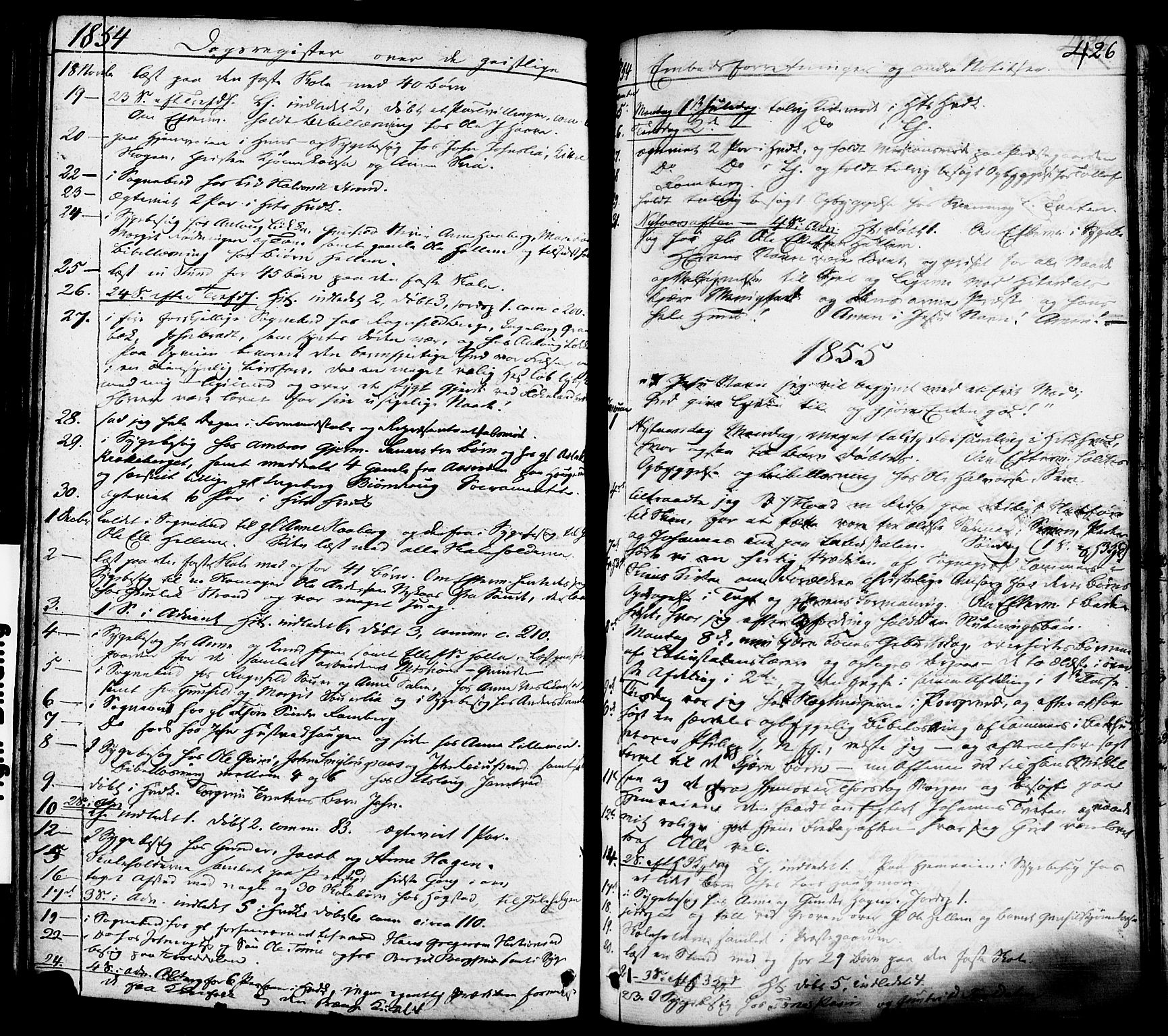 Heddal kirkebøker, AV/SAKO-A-268/F/Fa/L0006: Parish register (official) no. I 6, 1837-1854, p. 426