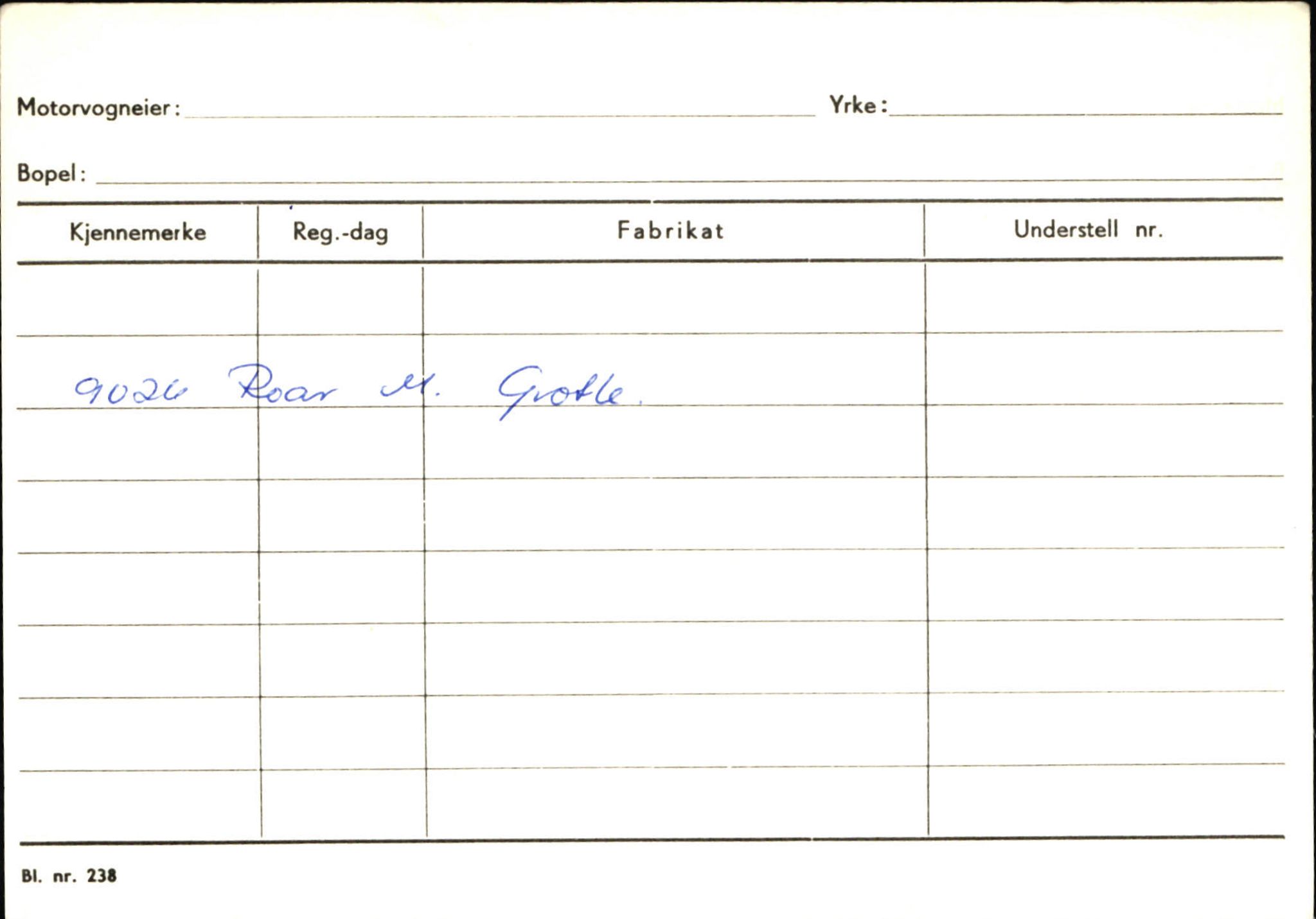 Statens vegvesen, Sogn og Fjordane vegkontor, AV/SAB-A-5301/4/F/L0133: Eigarregister Bremanger A-Å. Gaular A-H, 1945-1975, p. 570