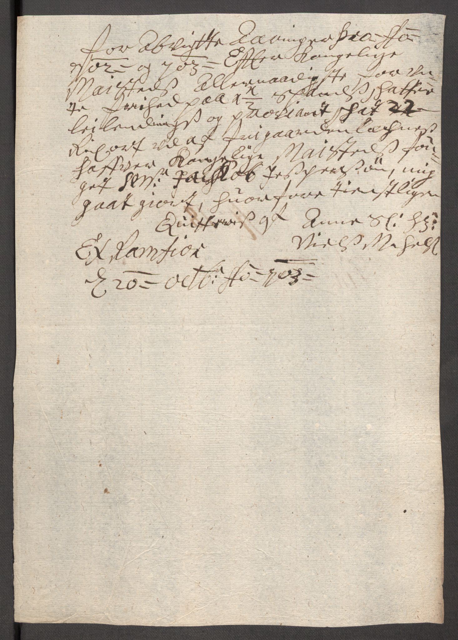 Rentekammeret inntil 1814, Reviderte regnskaper, Fogderegnskap, AV/RA-EA-4092/R64/L4428: Fogderegnskap Namdal, 1703-1704, p. 145