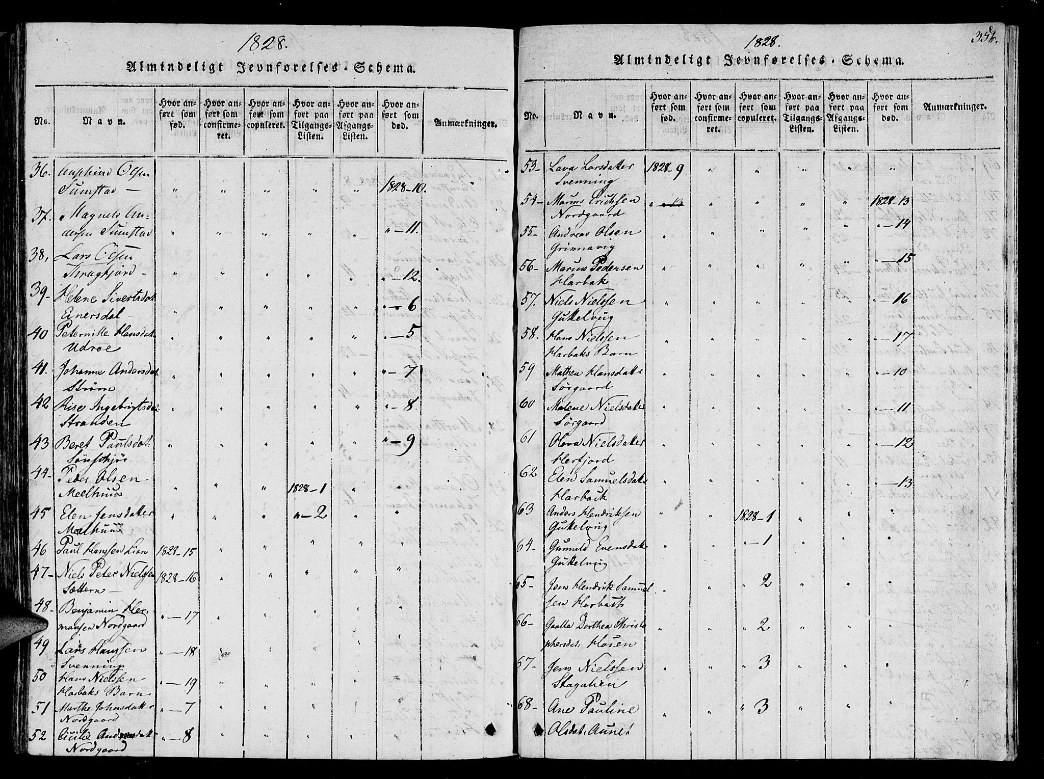 Ministerialprotokoller, klokkerbøker og fødselsregistre - Sør-Trøndelag, SAT/A-1456/657/L0702: Parish register (official) no. 657A03, 1818-1831, p. 352