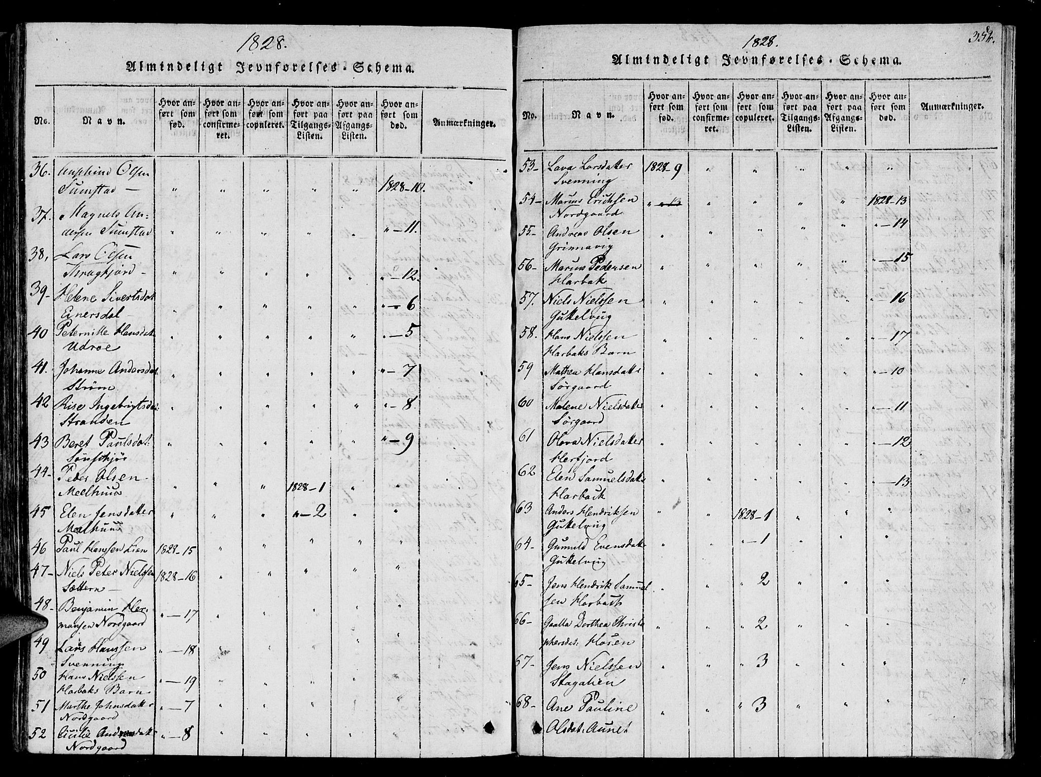 Ministerialprotokoller, klokkerbøker og fødselsregistre - Sør-Trøndelag, AV/SAT-A-1456/657/L0702: Parish register (official) no. 657A03, 1818-1831, p. 352