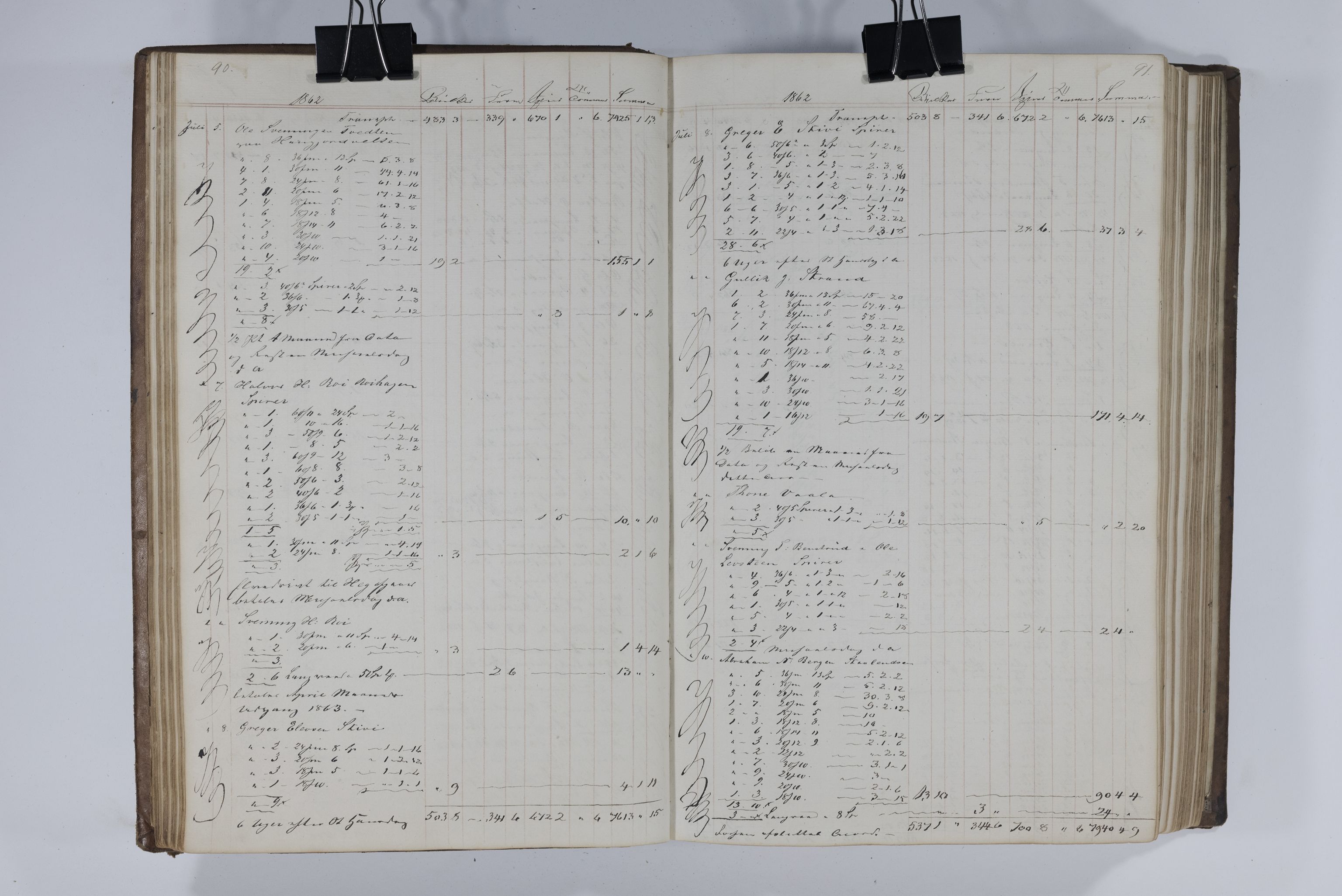 Blehr/ Kjellestad, TEMU/TGM-A-1212/E/Ea/L0003: Merkebok, 1858-1869, p. 48