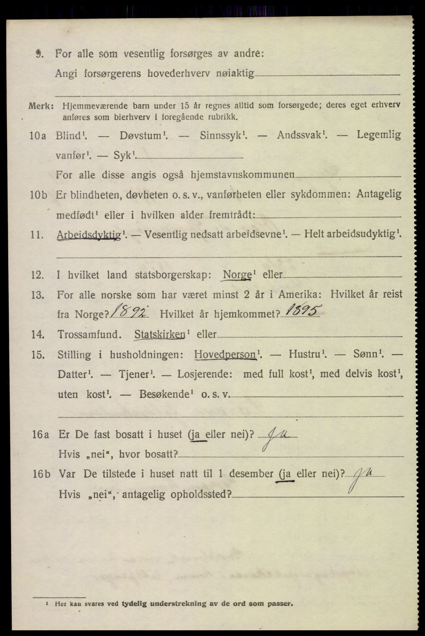 SAKO, 1920 census for Gjerpen, 1920, p. 12279