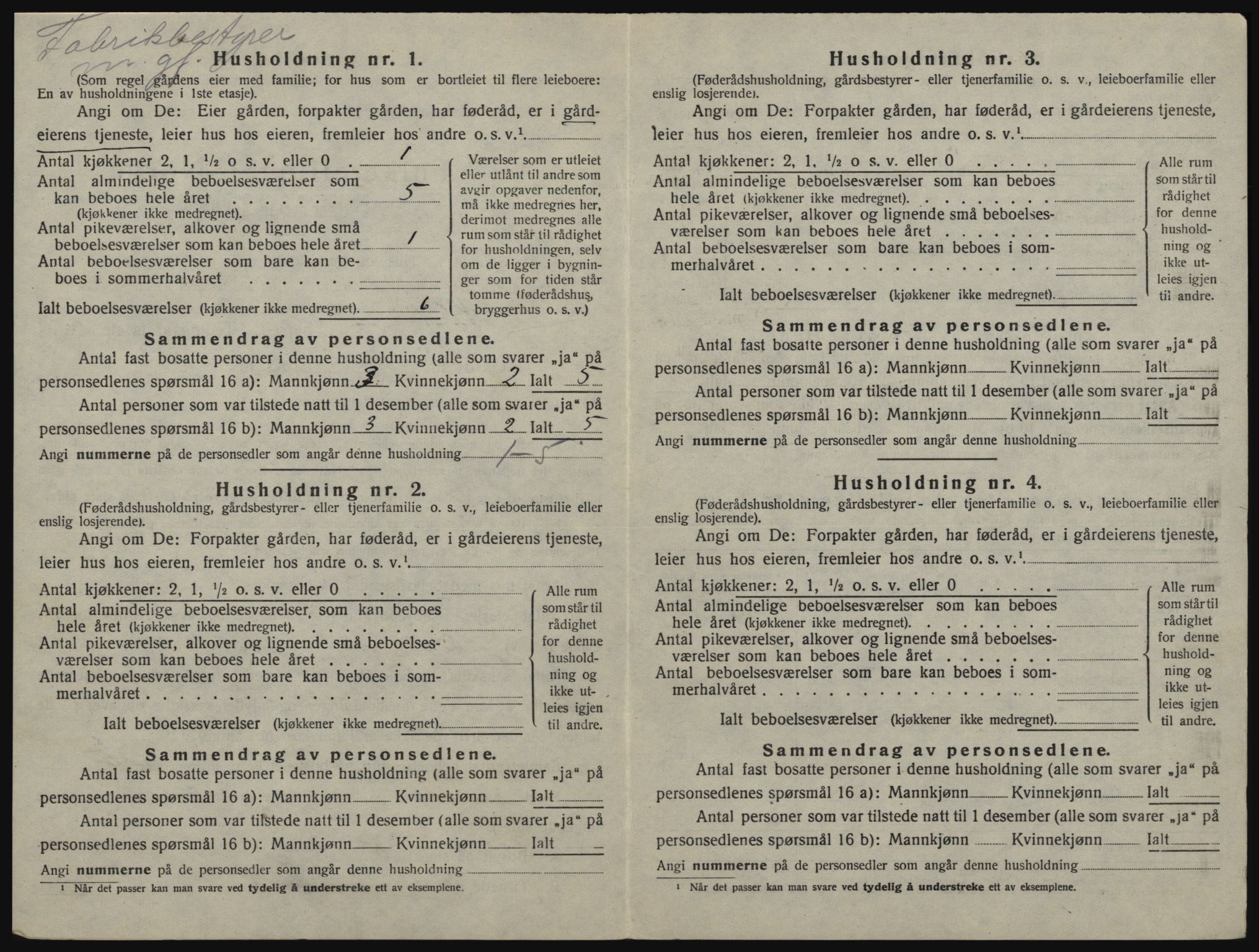 SATØ, 1920 census for Sørfjord, 1920, p. 80