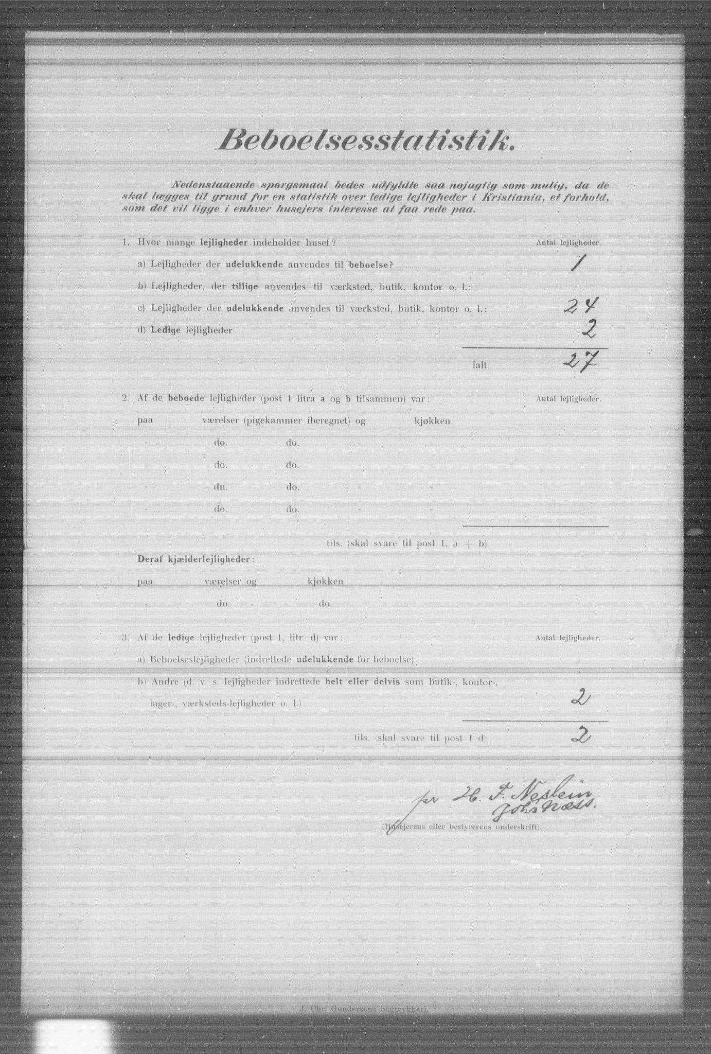 OBA, Municipal Census 1902 for Kristiania, 1902, p. 5789