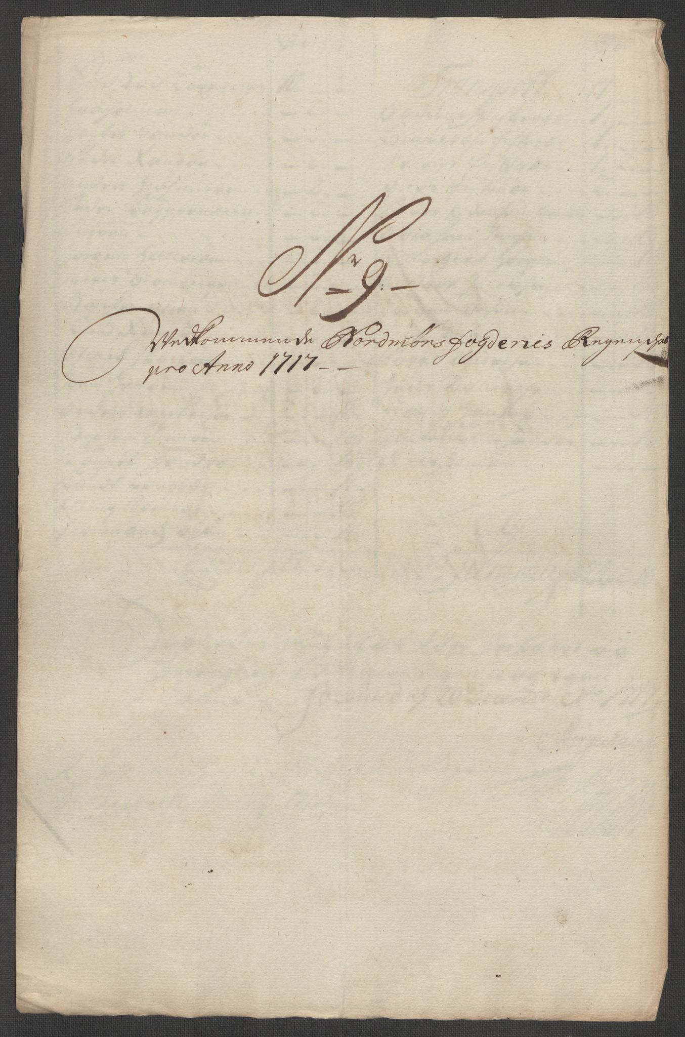 Rentekammeret inntil 1814, Reviderte regnskaper, Fogderegnskap, AV/RA-EA-4092/R56/L3750: Fogderegnskap Nordmøre, 1717, p. 129