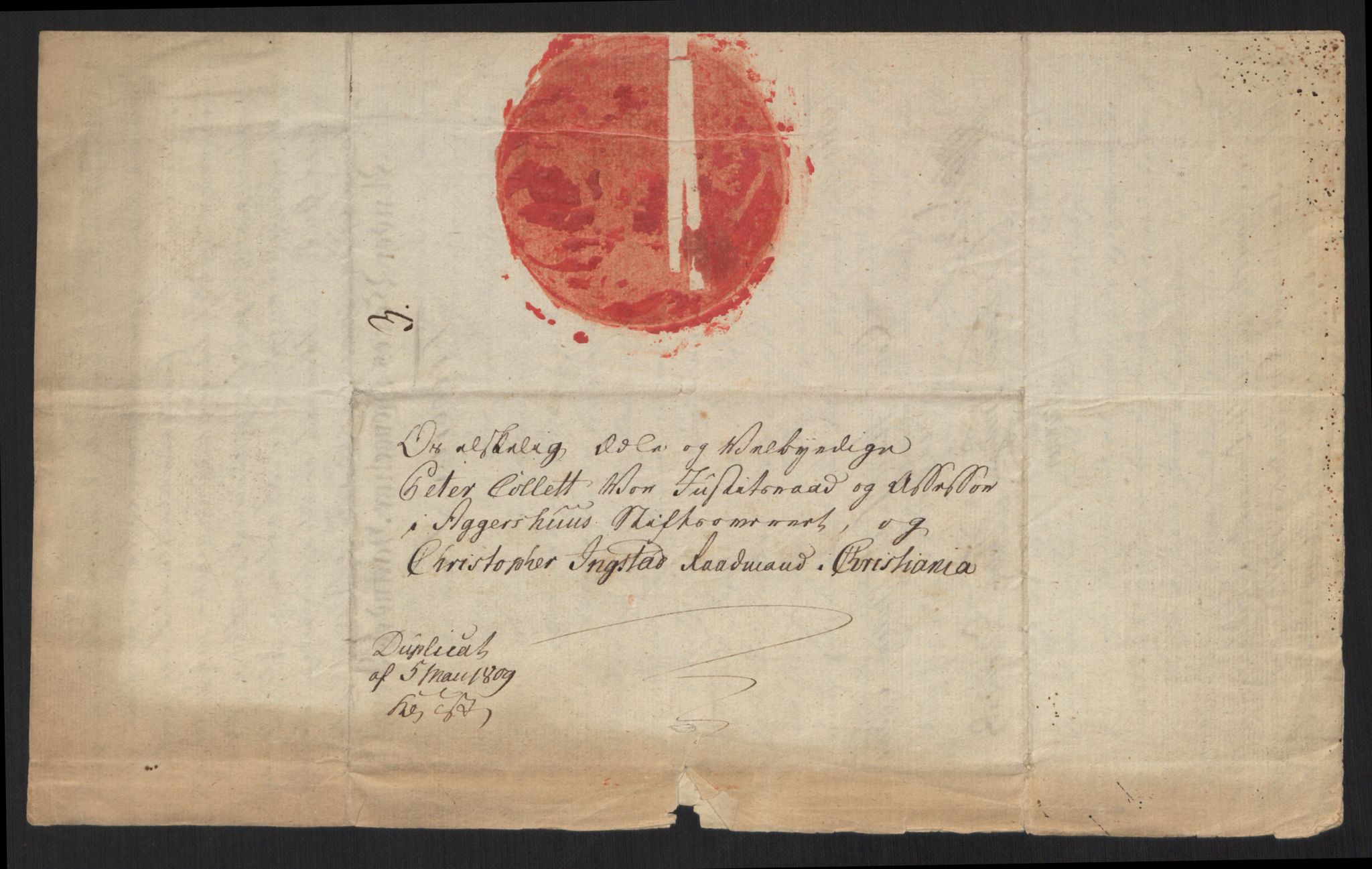 Justisdepartementet, Kommisjon i saken mot Hans Nielsen Hauge 1804, AV/RA-S-1151/D/L0001: Hans Nielsen Hauges sak, 1804-1813