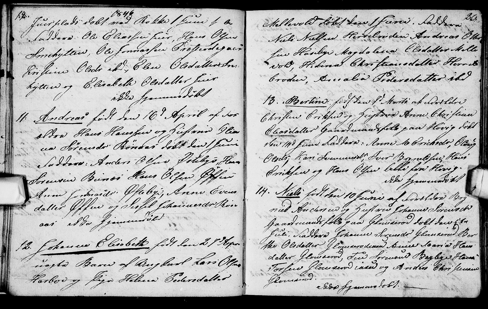 Berg prestekontor Kirkebøker, AV/SAO-A-10902/G/Gc/L0001: Parish register (copy) no. III 1, 1844-1855, p. 19-20