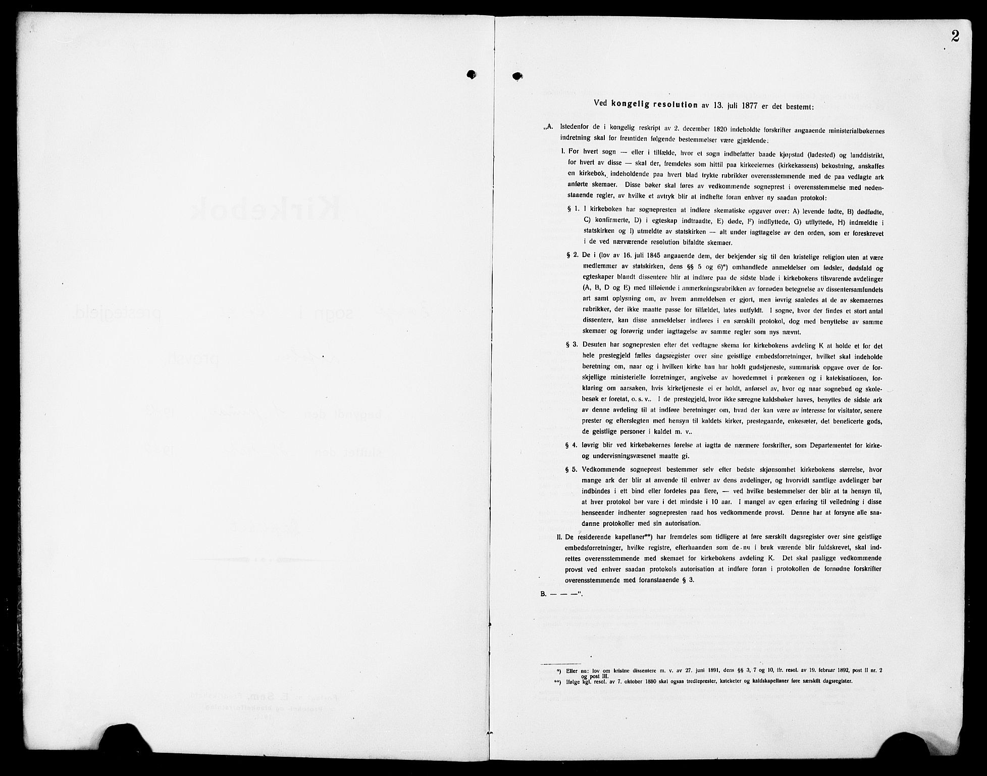 Ministerialprotokoller, klokkerbøker og fødselsregistre - Nordland, AV/SAT-A-1459/880/L1142: Parish register (copy) no. 880C04, 1913-1930, p. 2