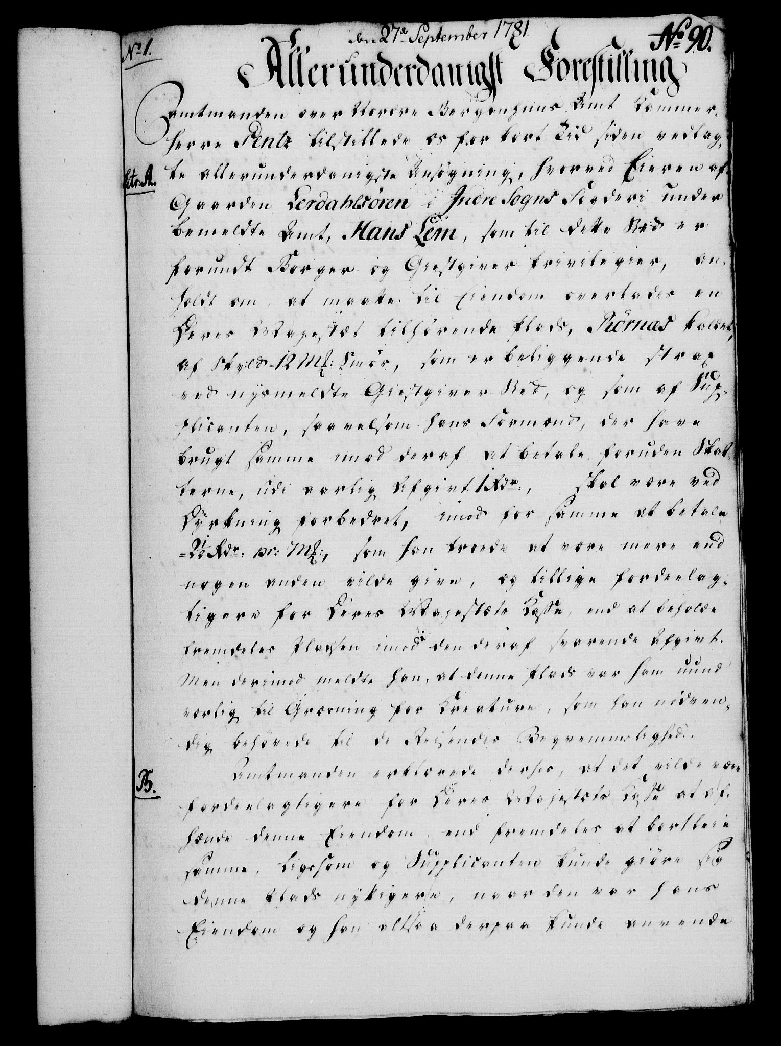 Rentekammeret, Kammerkanselliet, AV/RA-EA-3111/G/Gf/Gfa/L0063: Norsk relasjons- og resolusjonsprotokoll (merket RK 52.63), 1781, p. 1008