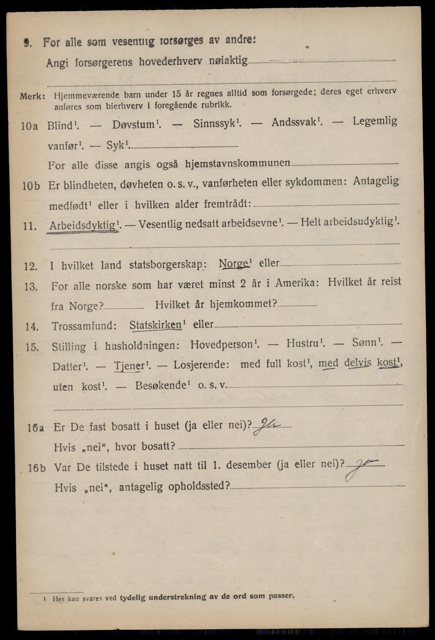 SAKO, 1920 census for Rauland, 1920, p. 617