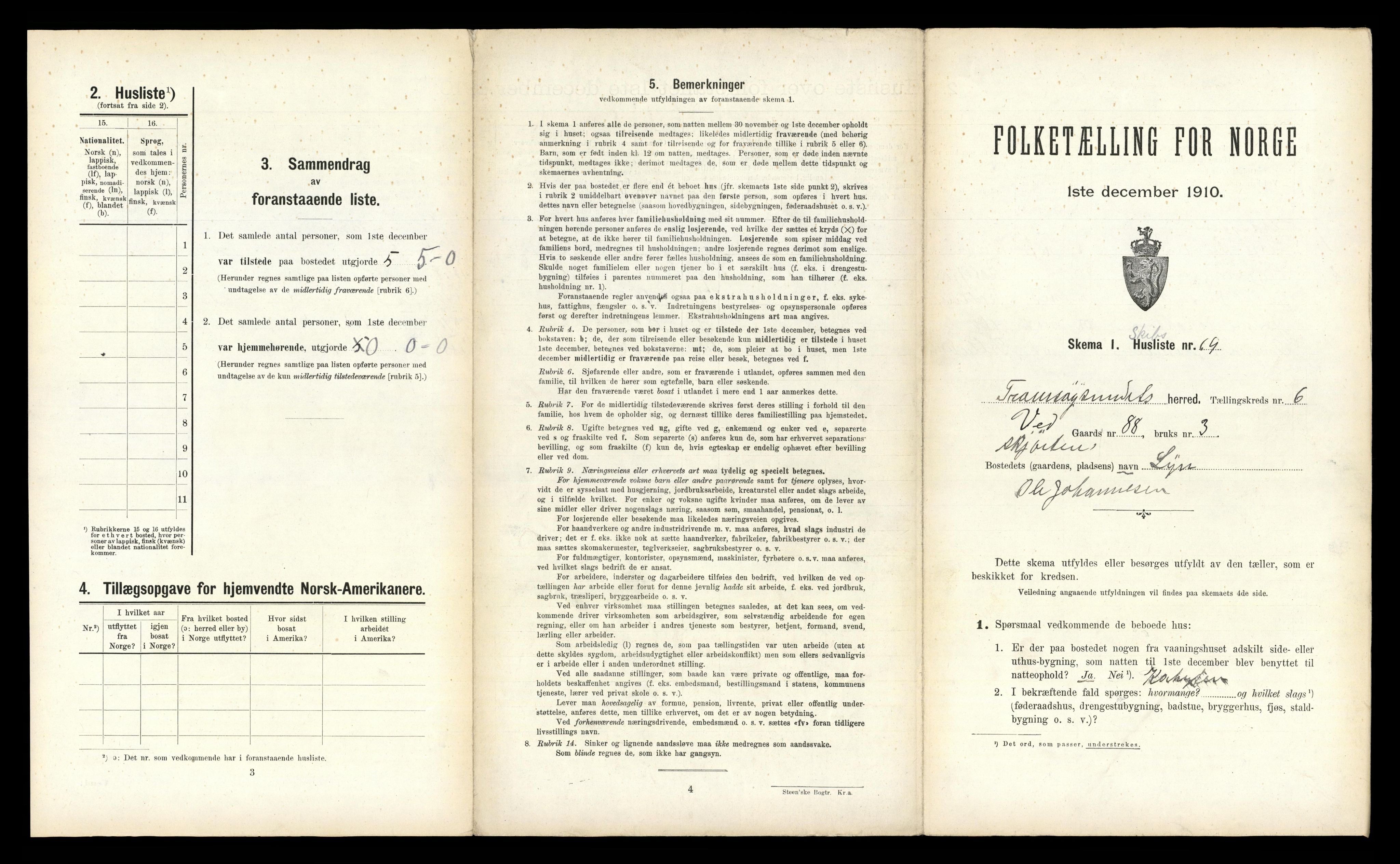 RA, 1910 census for Tromsøysund, 1910, p. 1321