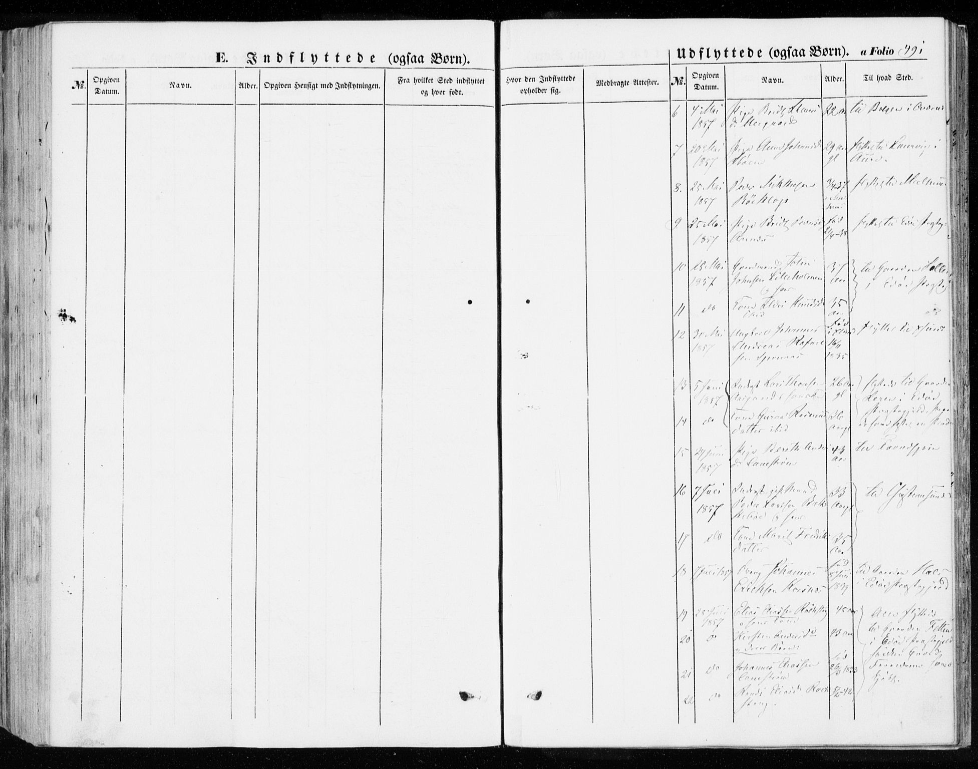 Ministerialprotokoller, klokkerbøker og fødselsregistre - Møre og Romsdal, SAT/A-1454/592/L1026: Parish register (official) no. 592A04, 1849-1867, p. 491
