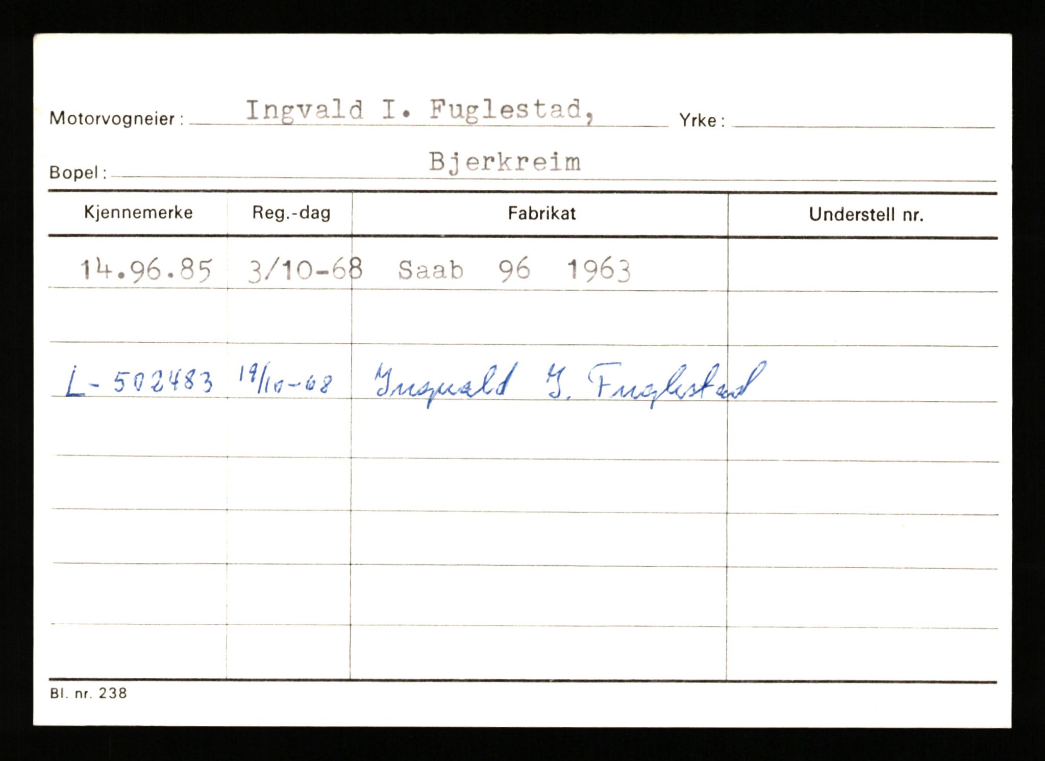 Stavanger trafikkstasjon, AV/SAST-A-101942/0/G/L0010: Registreringsnummer: 130000 - 239953, 1930-1971, p. 655